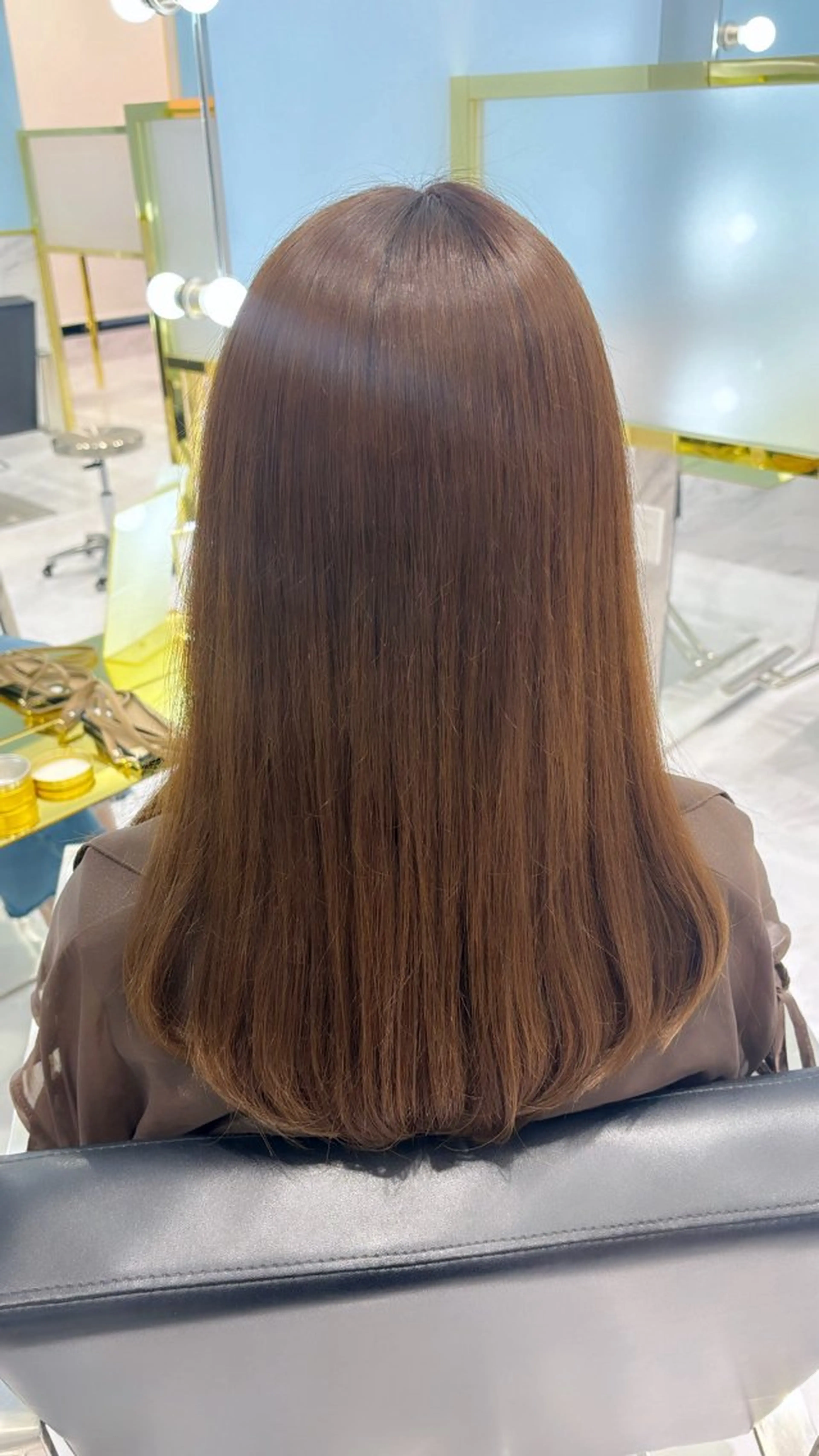 カラー ブラウンカラー CIEL FUKUOKA所属・🎀CIEL RIRU🎀のヘアスタイル