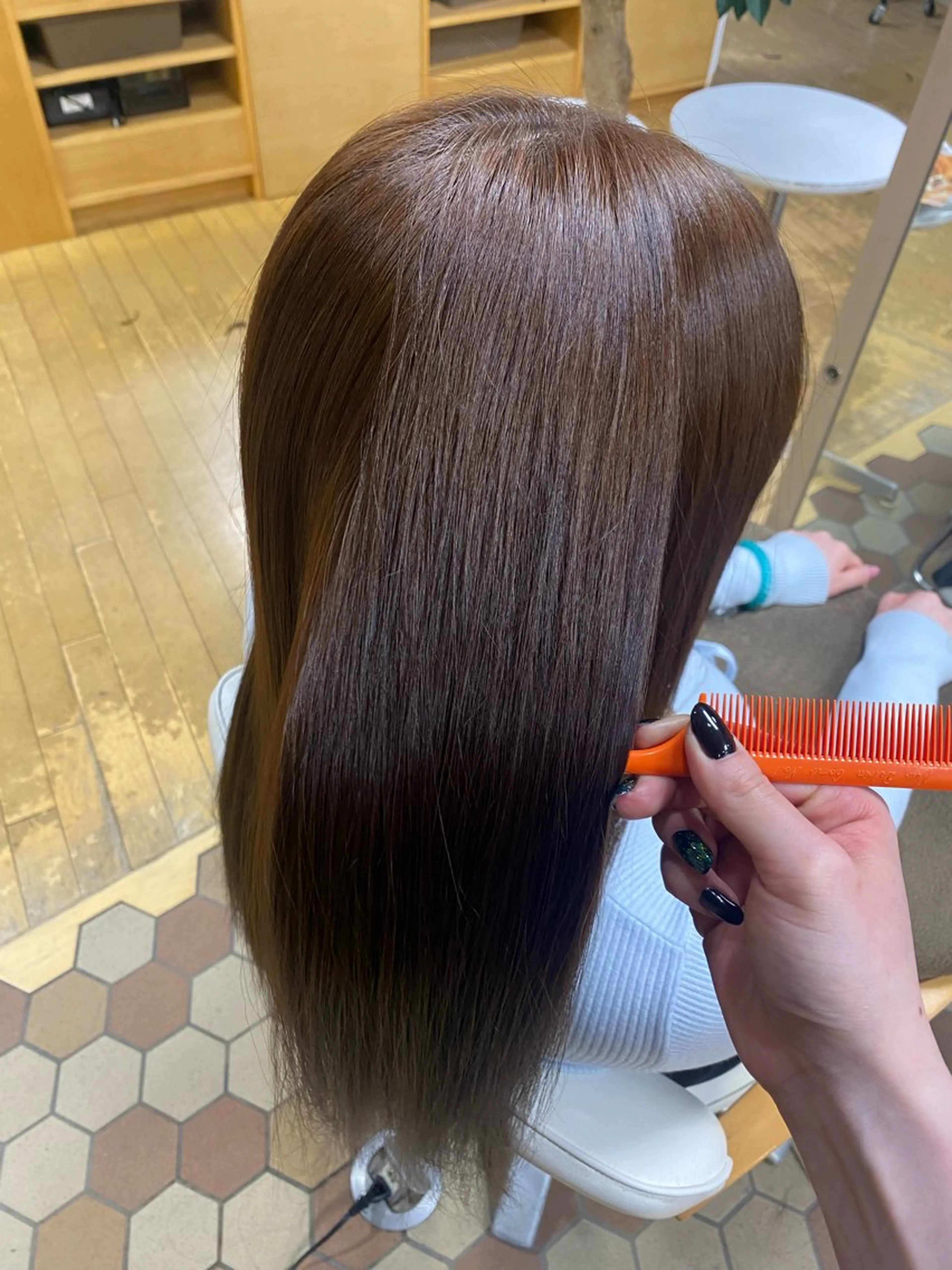 ロング I's hair NUBOU所属・小守林 蘭のヘアスタイル