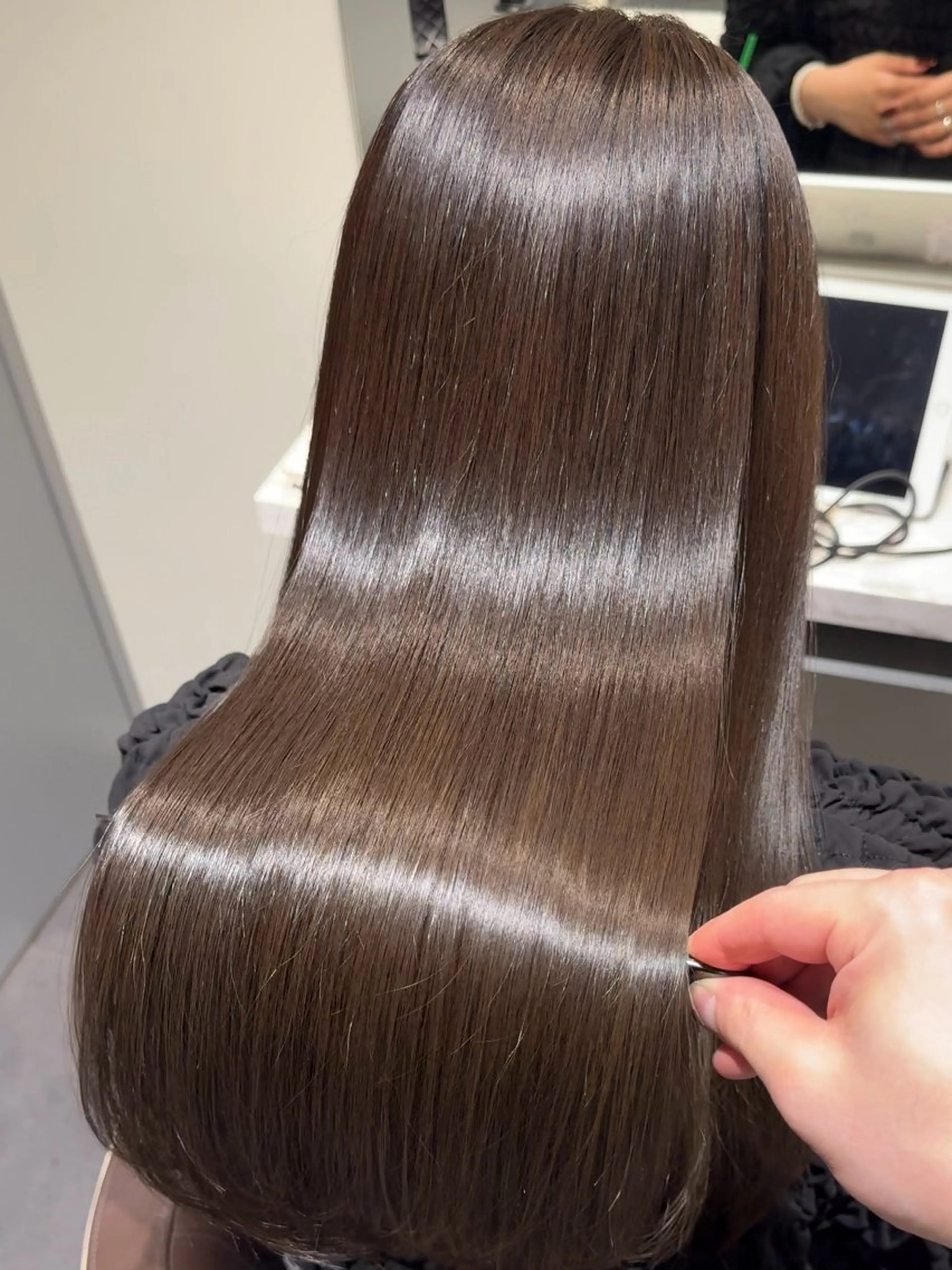 💐美髪💐似合わせカット＋酸熱髪質改善トリートメント✨ウルフ/レイヤー/ハッシュカットフェイスレイヤー✨の写真