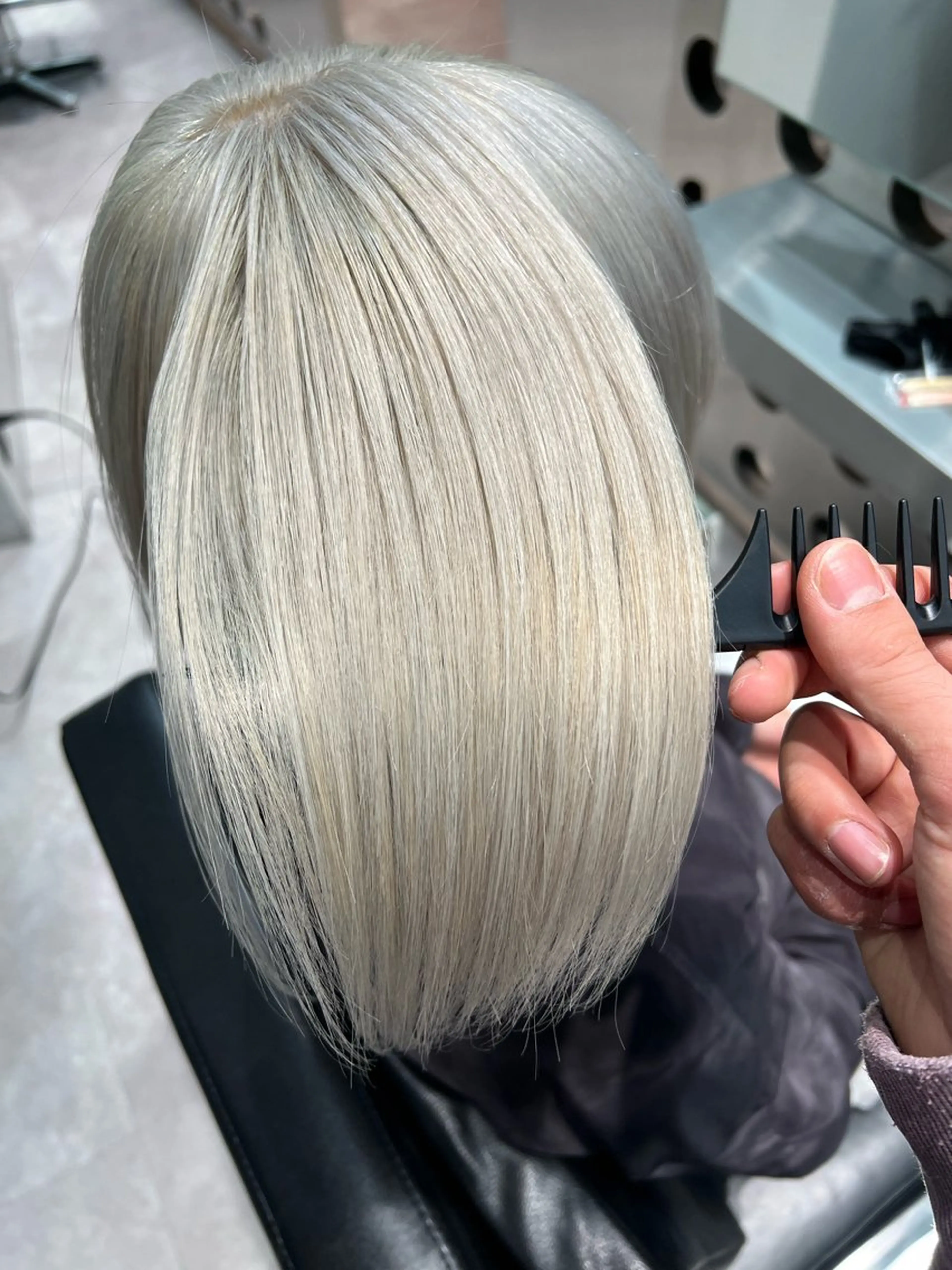 ミディアム カラー 堀江 /木下椋麻のヘアスタイル