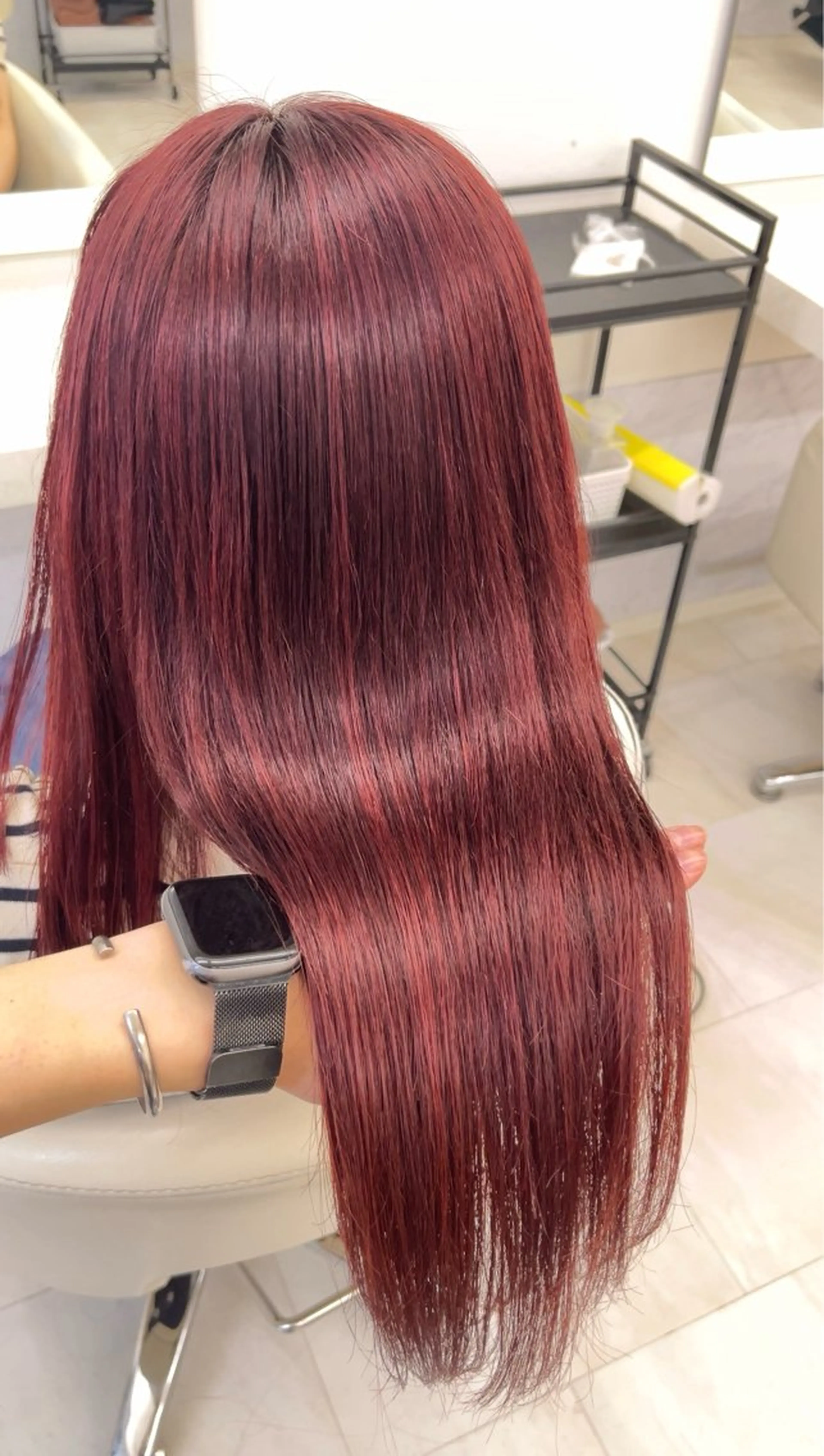 ロング カラー ヘアカラー AITOKYO Ｓ渋谷所属・渋谷/ハイトーン/ ブリーチ/歩夢のヘアスタイル