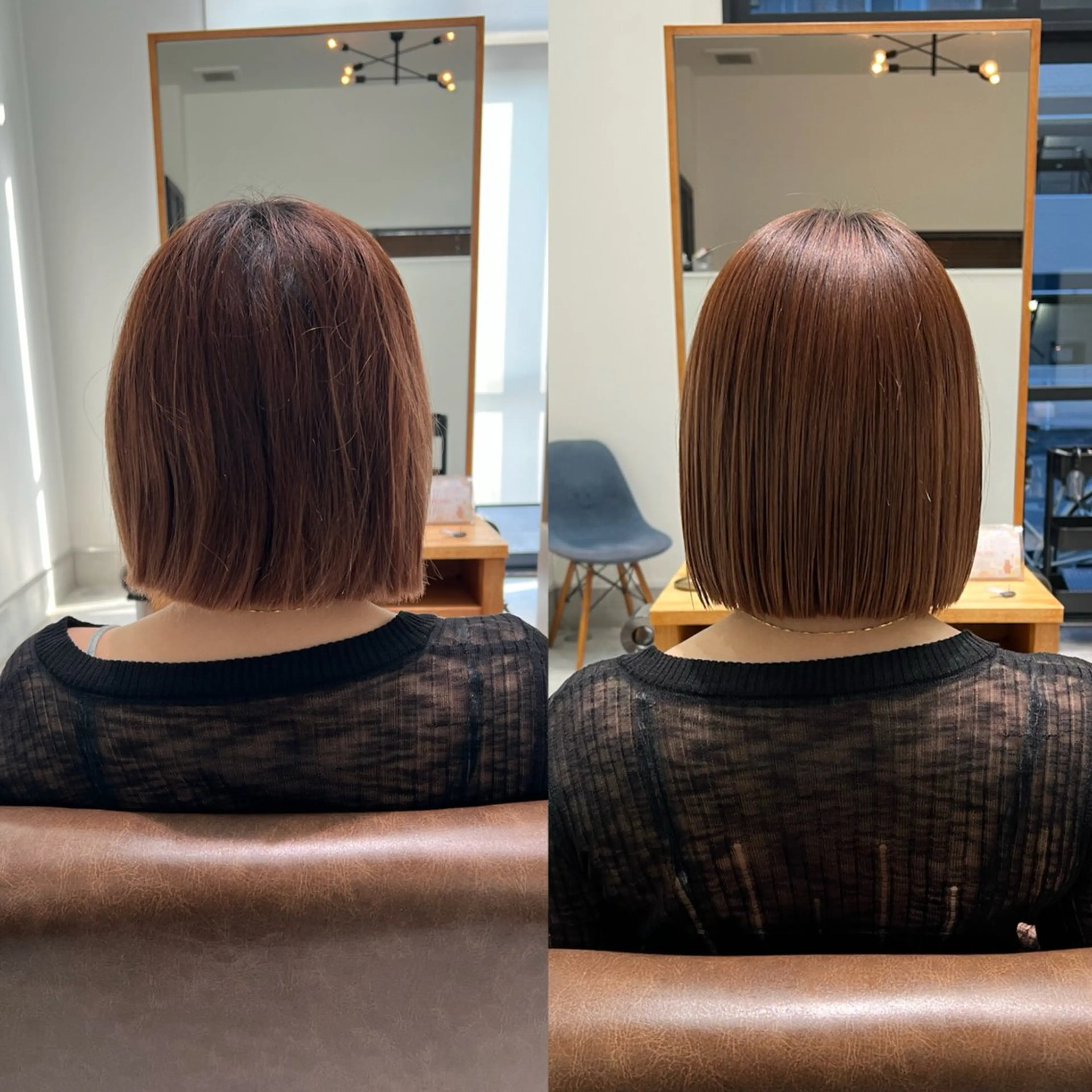 ショート トリートメント 酸熱トリートメント トリートメント 黒阪 なみのヘアスタイル