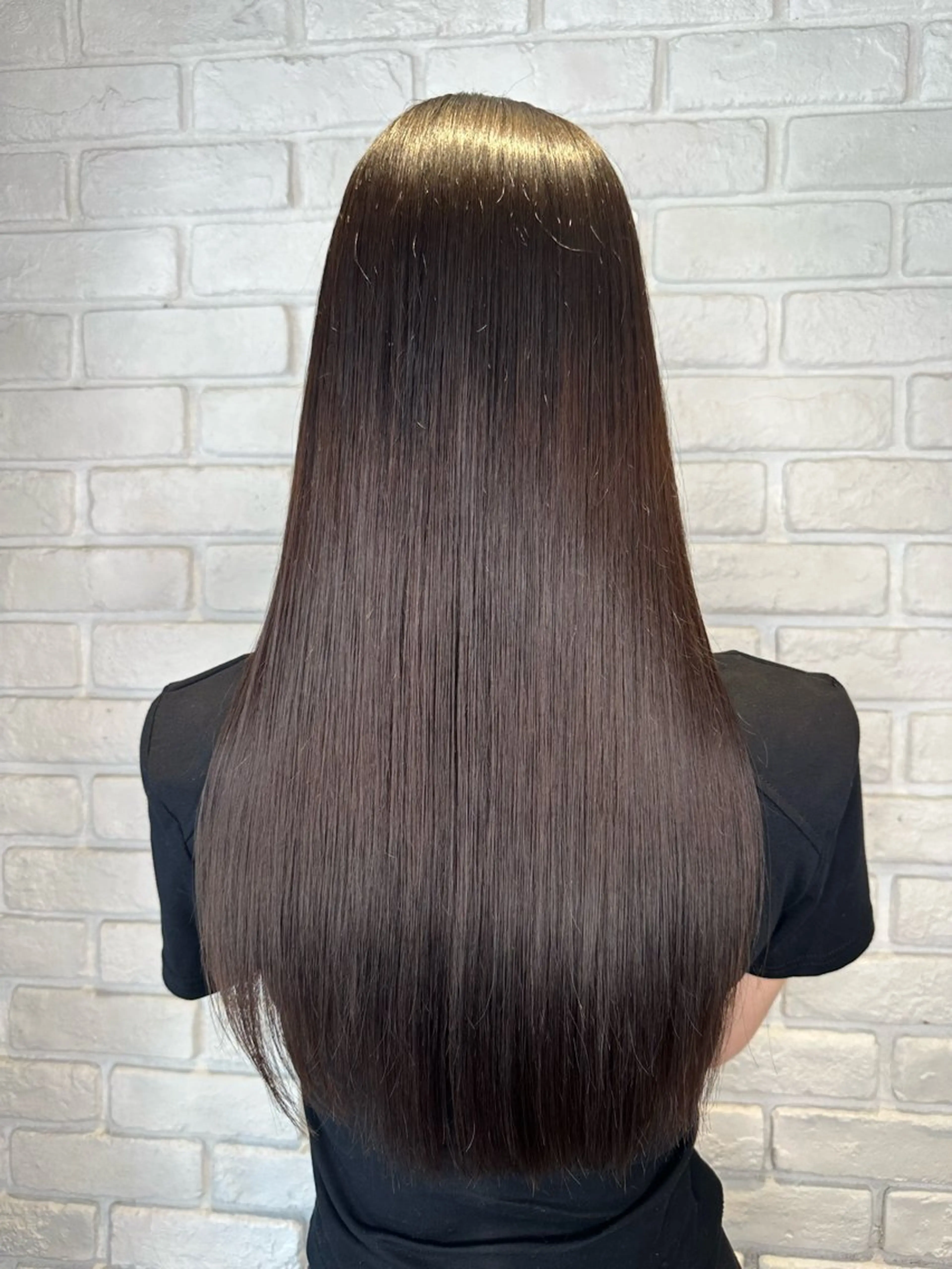 ロング カラー パーマ ヘアアレンジ メンズ キッズ メンズブリーチ メンズ韓国風 メンズウルフカット ベージュカラー 黒髪 🌈髪質改善TR 艶カラーユウダイ🌈のヘアスタイル