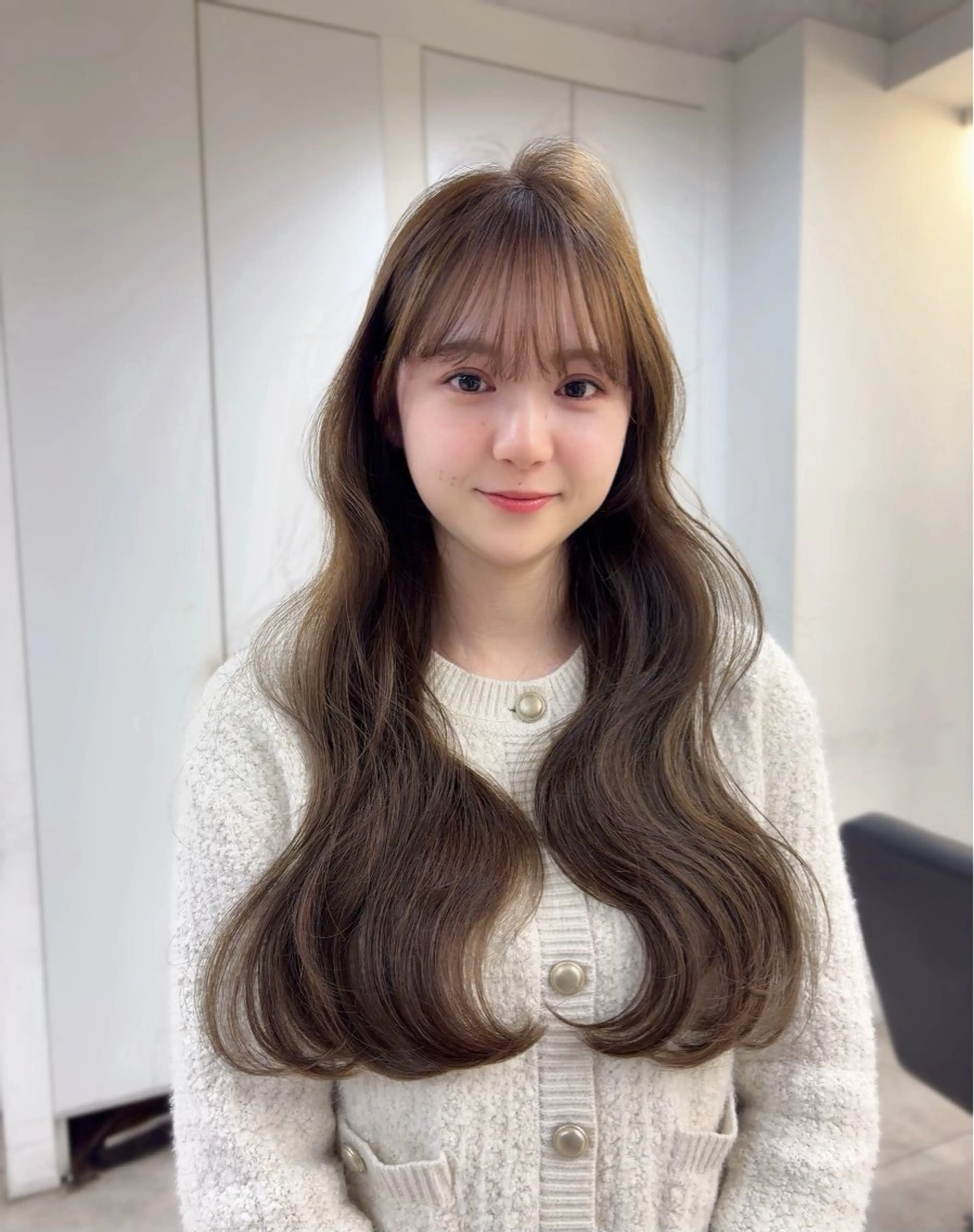 ロング カラー ヘアアレンジ ベージュカラー ヘーゼル hao 髪質改善/トリートメント/レイヤーカット【ハオ】所属・ハイトーンモデル募集 / Ayaka🎀のヘアスタイル