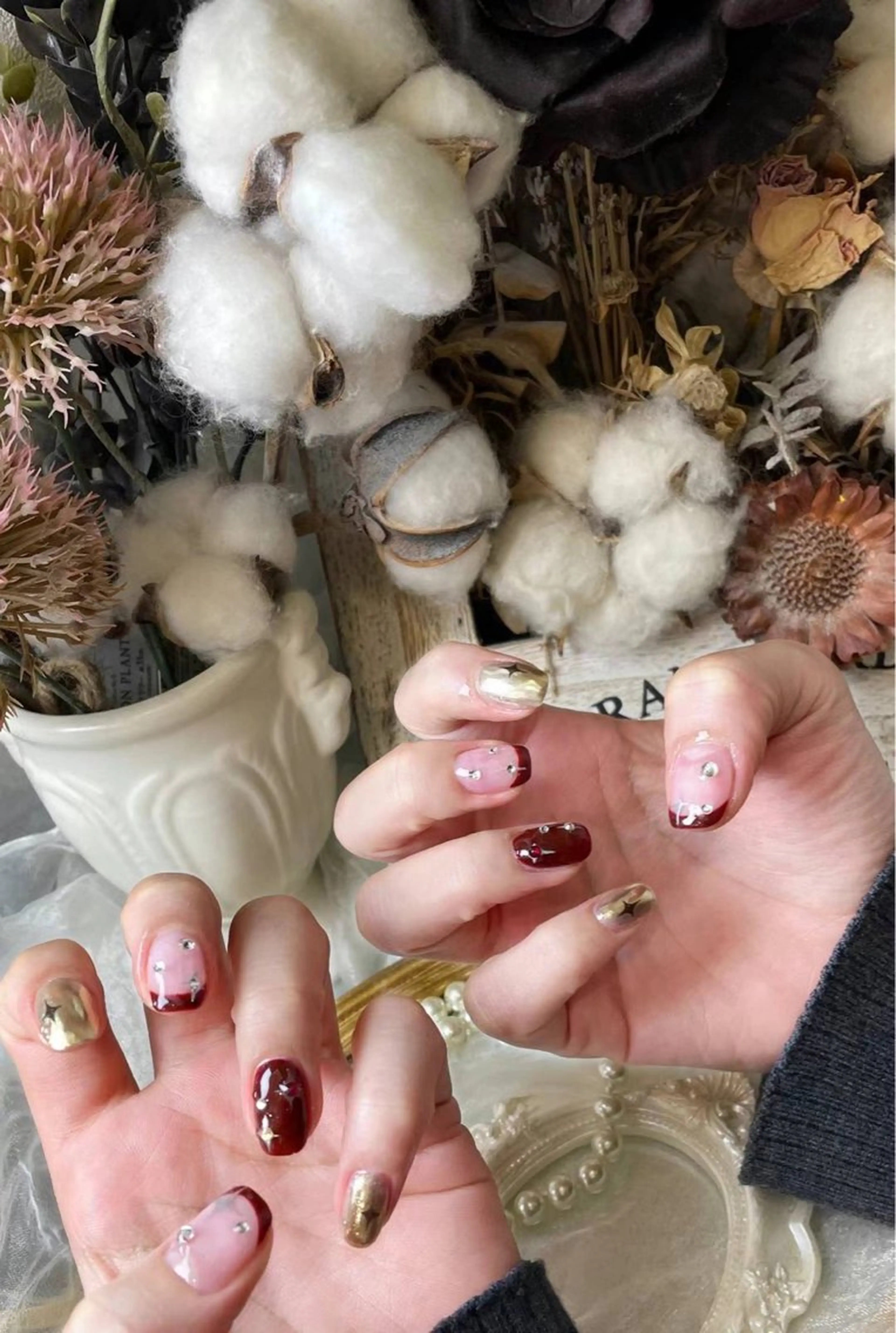 ネイル アートネイル フラワーネイル フットネイル ジェルネイル キラキラネイル Babarla nailのネイルデザイン