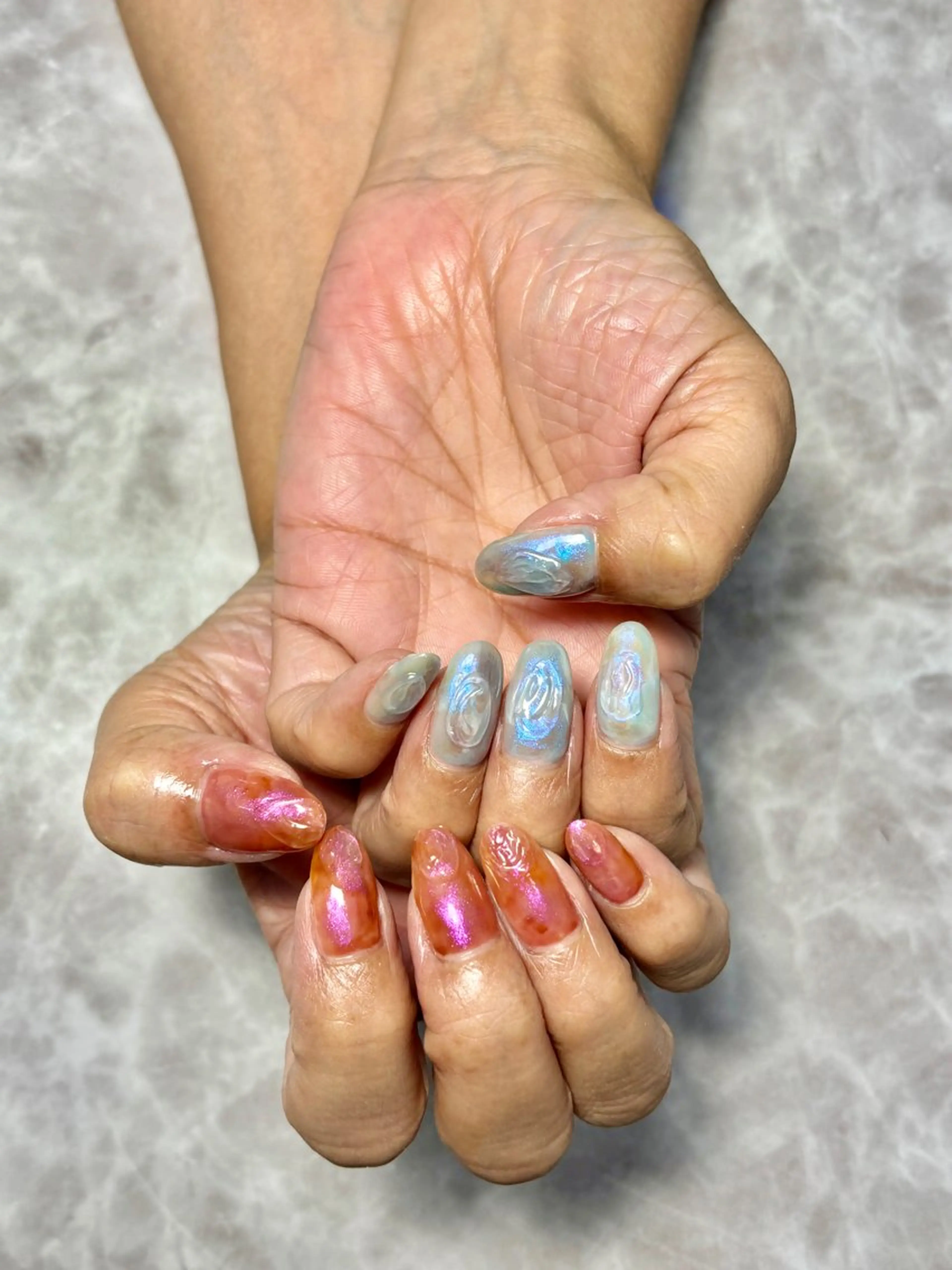 ネイル ニュアンスネイル ジェシー ネイルのネイルデザイン