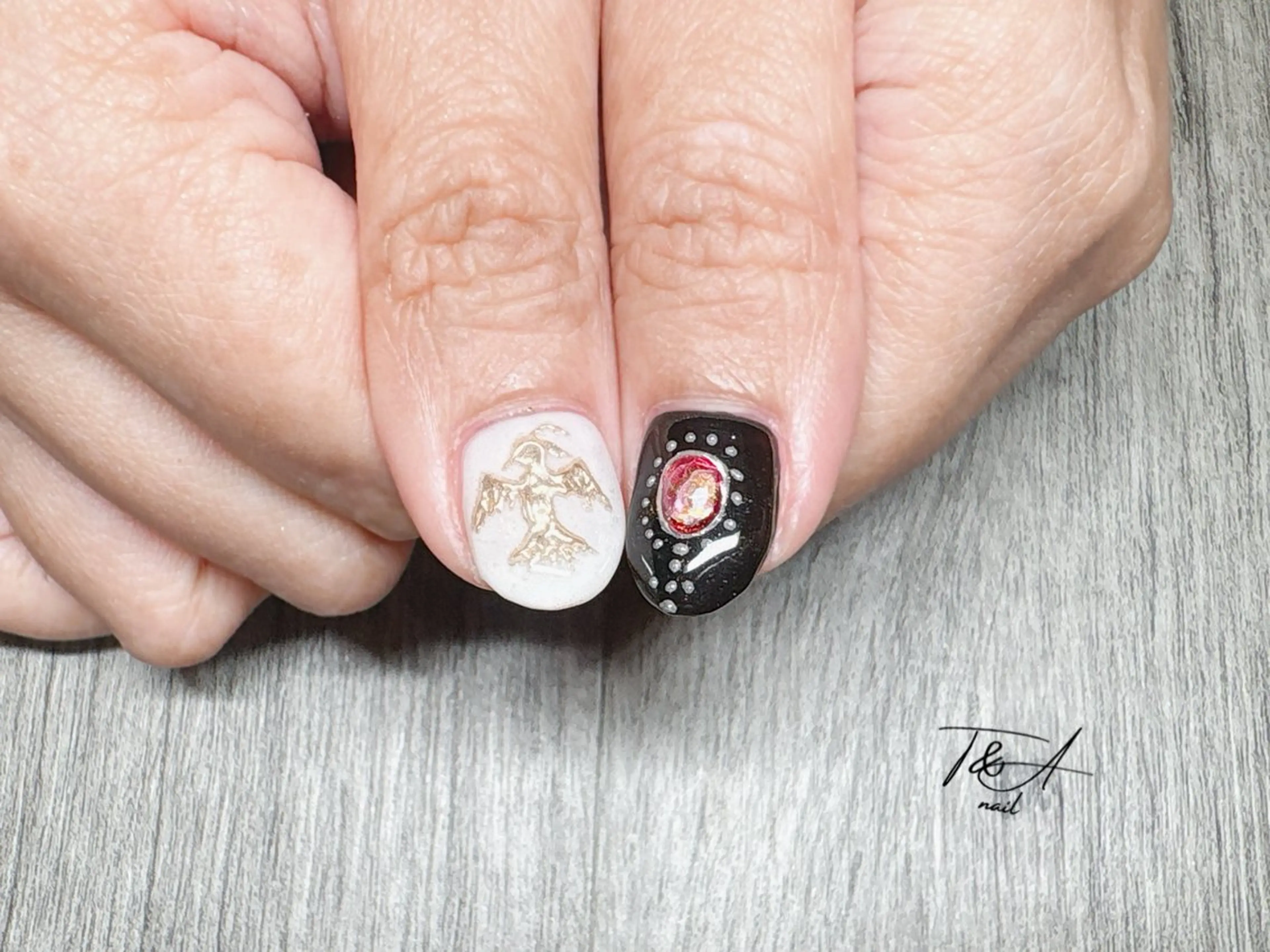 ネイル ジェルネイル スカルプネイル ハンドネイル T&A nailのネイルデザイン