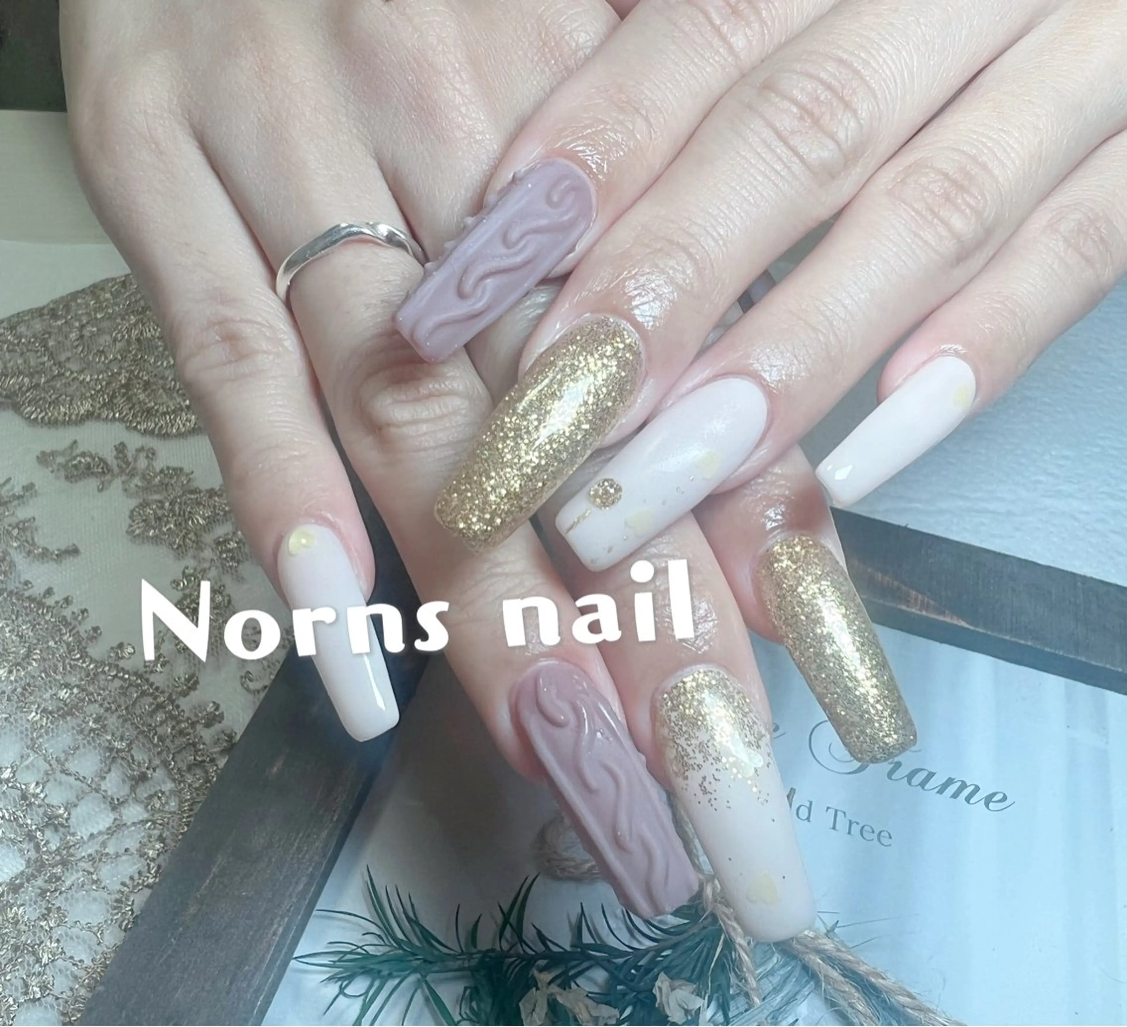 ネイル ハンドネイル Norns nail (猫いるサロン🐈)のネイルデザイン
