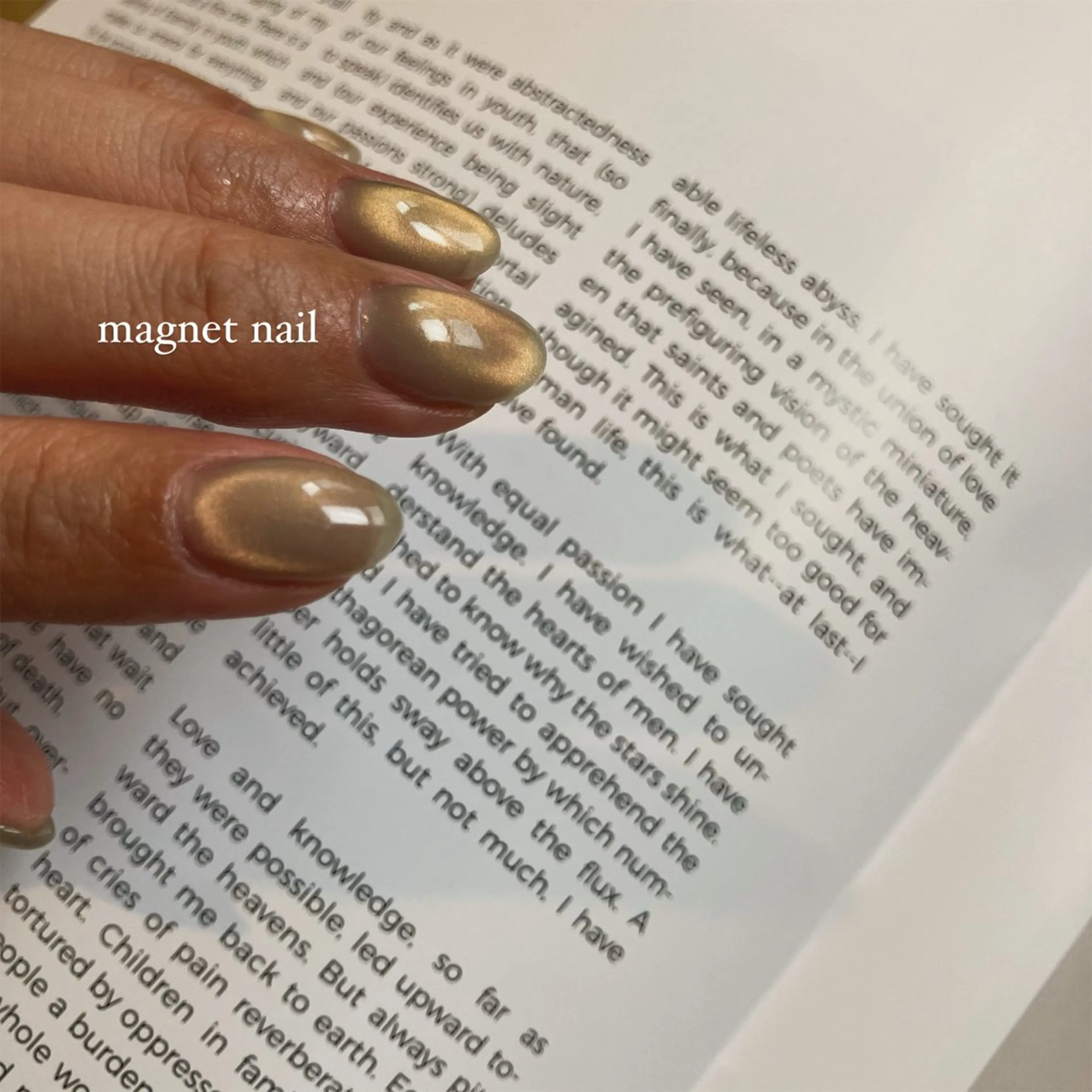 【甘皮ケア】♡大人気キラキラマグネットネイル⭐︎期間限定⭐︎メンズも大歓迎⭐︎の写真