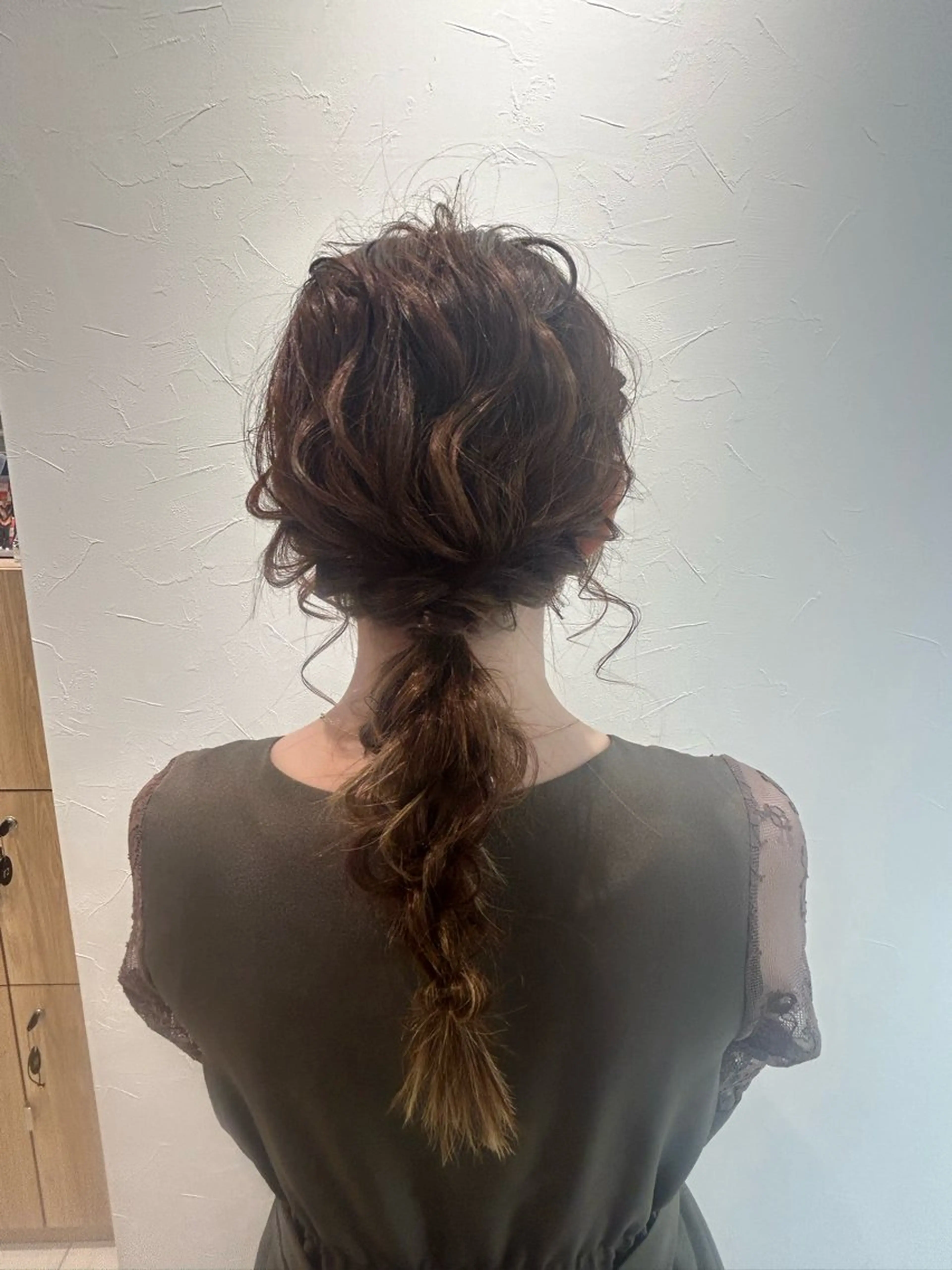 ヘアアレンジ 結婚式・ブライダル カット ヘアセット 🖤韓国風顔周り / TAMAMI🖤のヘアスタイル