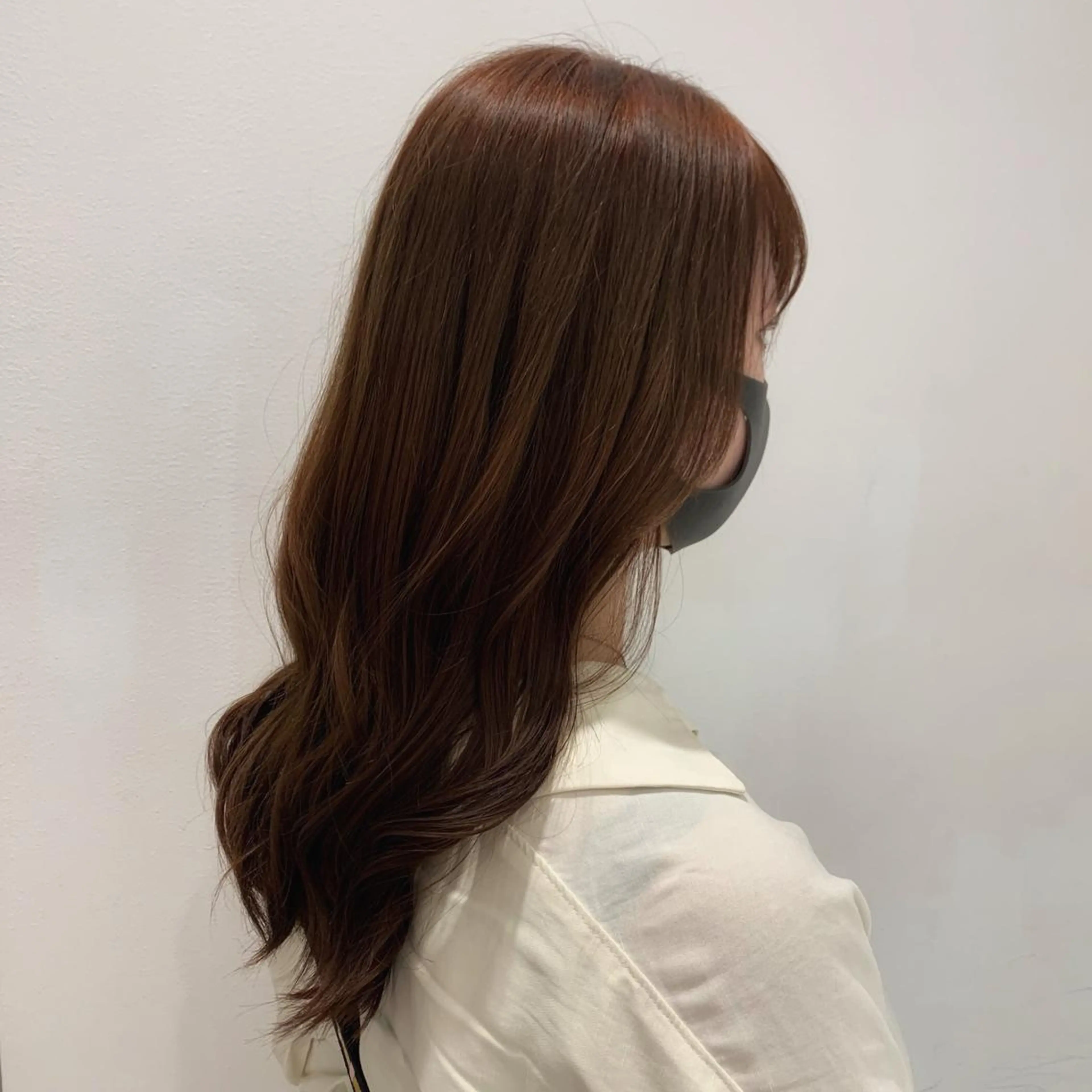 ロング カラー ヘアアレンジ ヘアカラー トリートメント 🍒暖色✖️レイヤー ／Haruna🍒のヘアスタイル