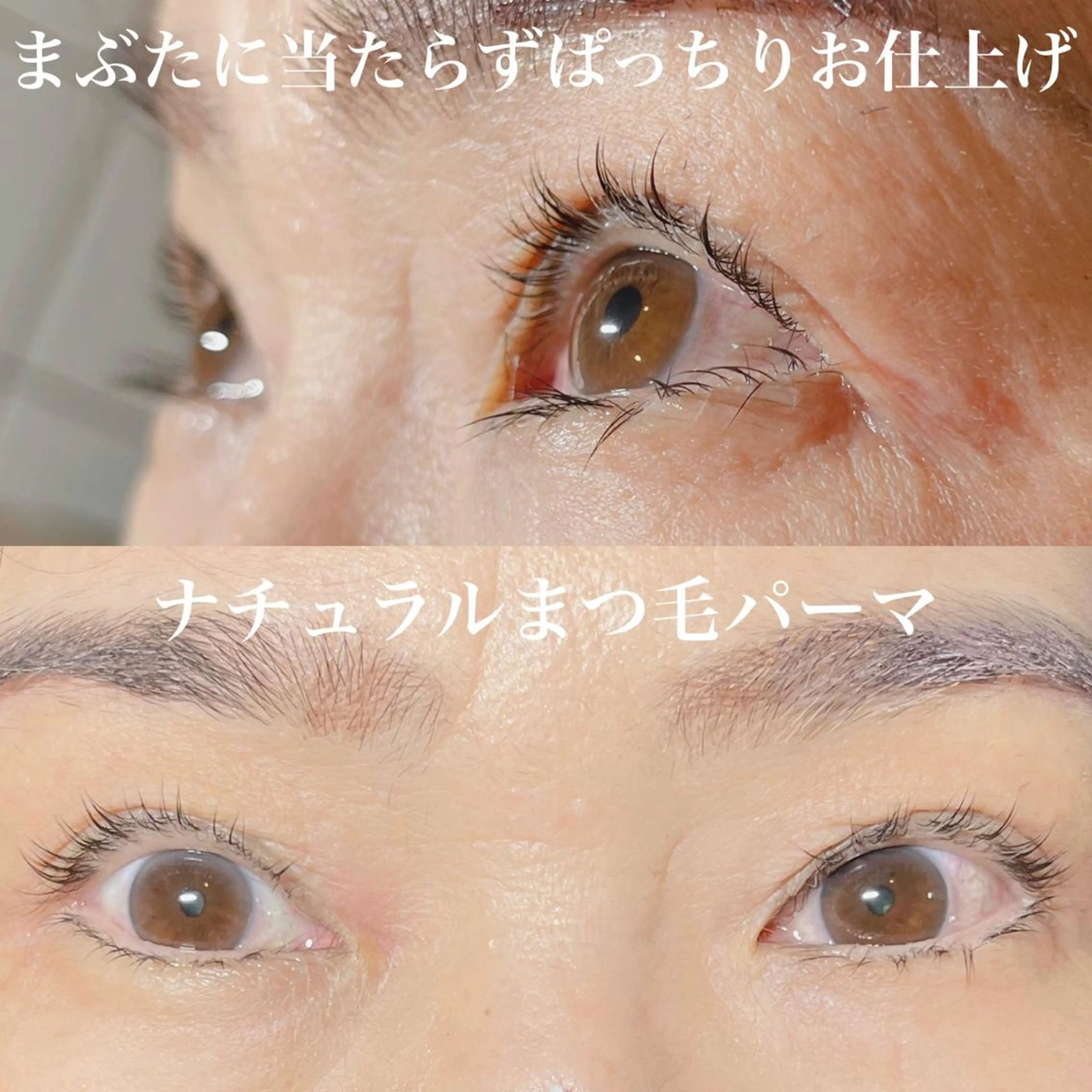 マツエク・マツパ ナチュラル 一重×まつ毛パーマ マツパ バスクアイラッシュ所属・BASQUE バスクアイラッシュのマツエク・マツパデザイン