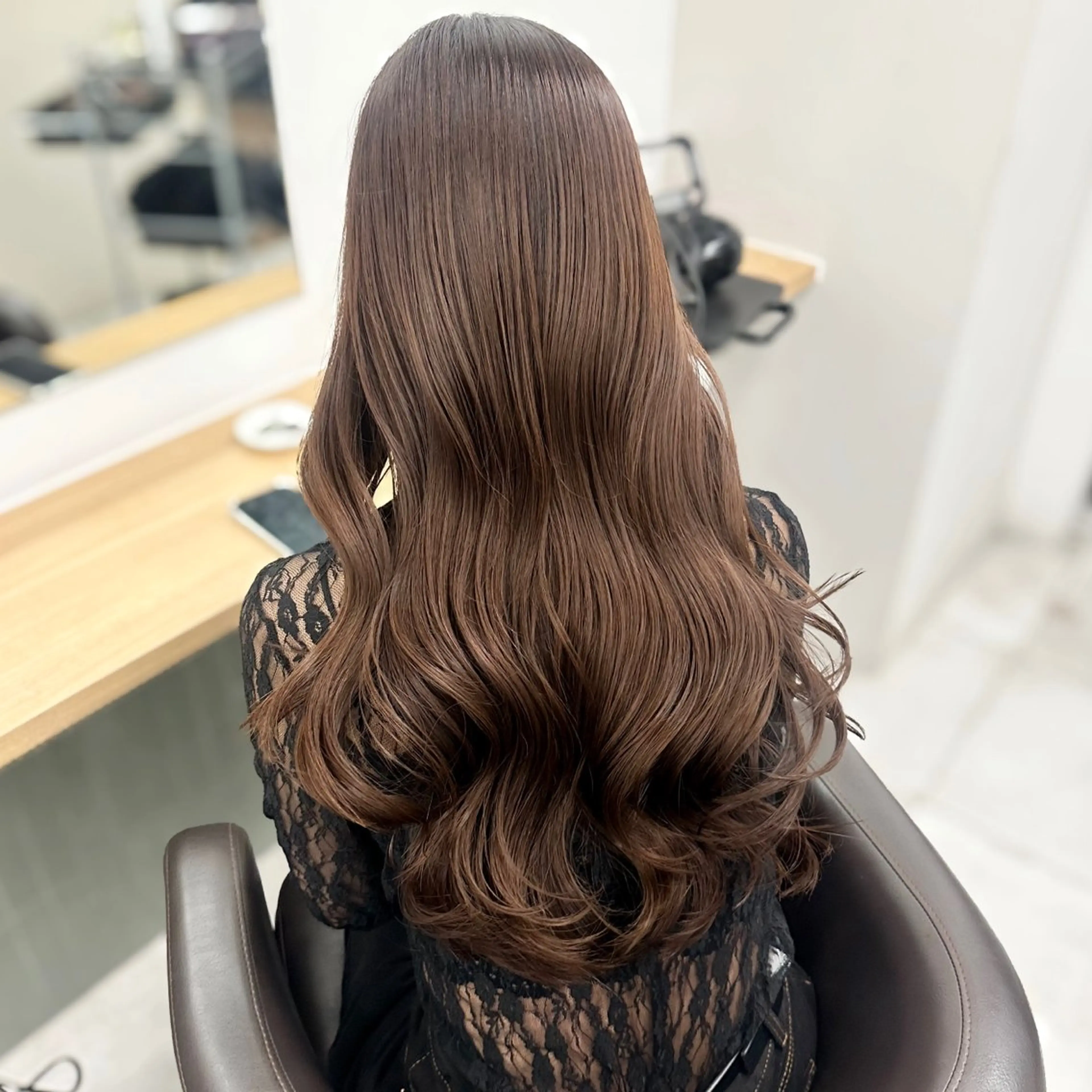 ロング カラー カット ヘアカラー トリートメント ブリーチなし/レイヤ ー特化🌈Tommyのヘアスタイル