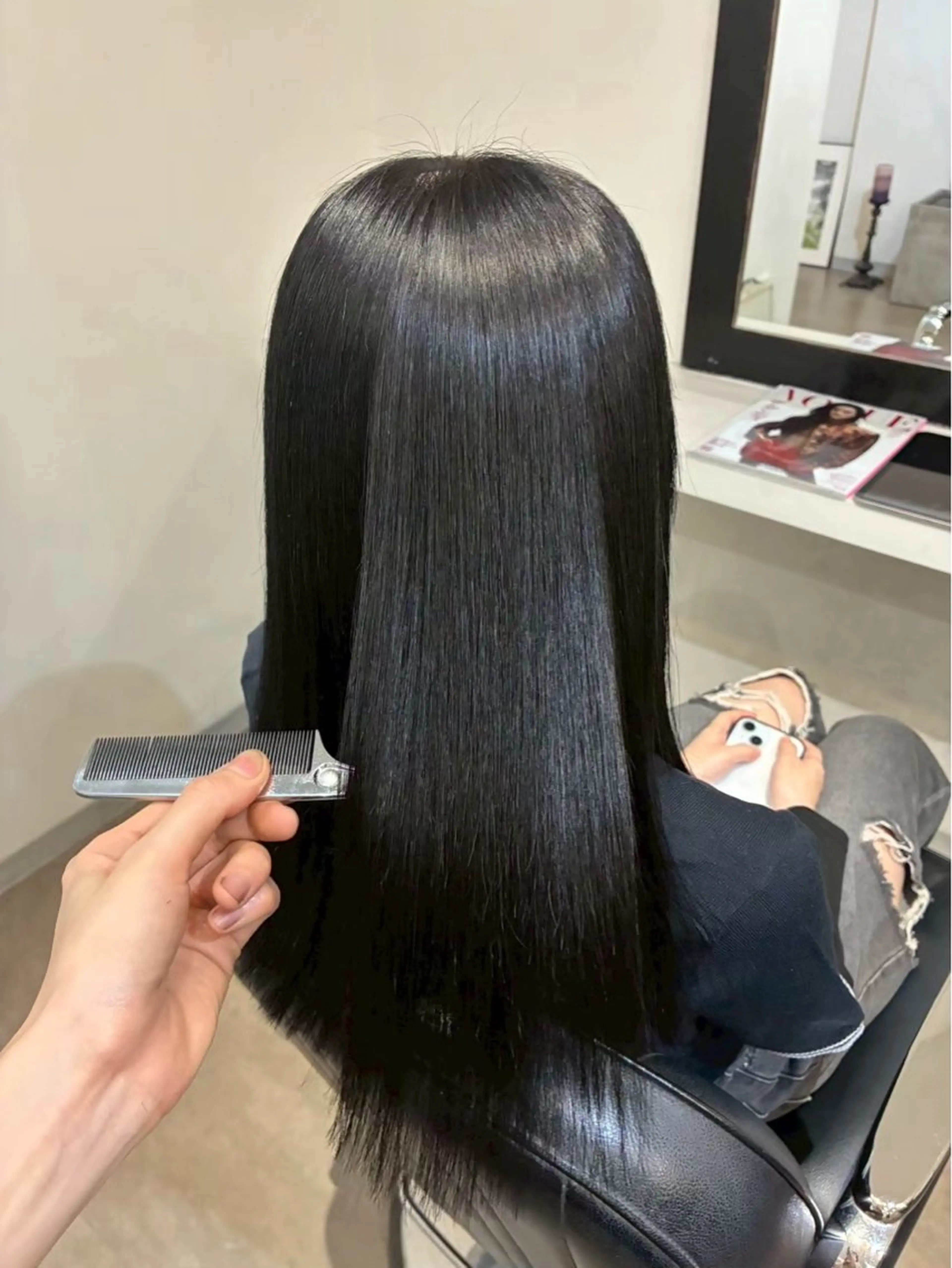 《11月 5,14,18,27日朝9時限定》髪質改善ストレート 顔出しokなモデルさん募集します!の写真