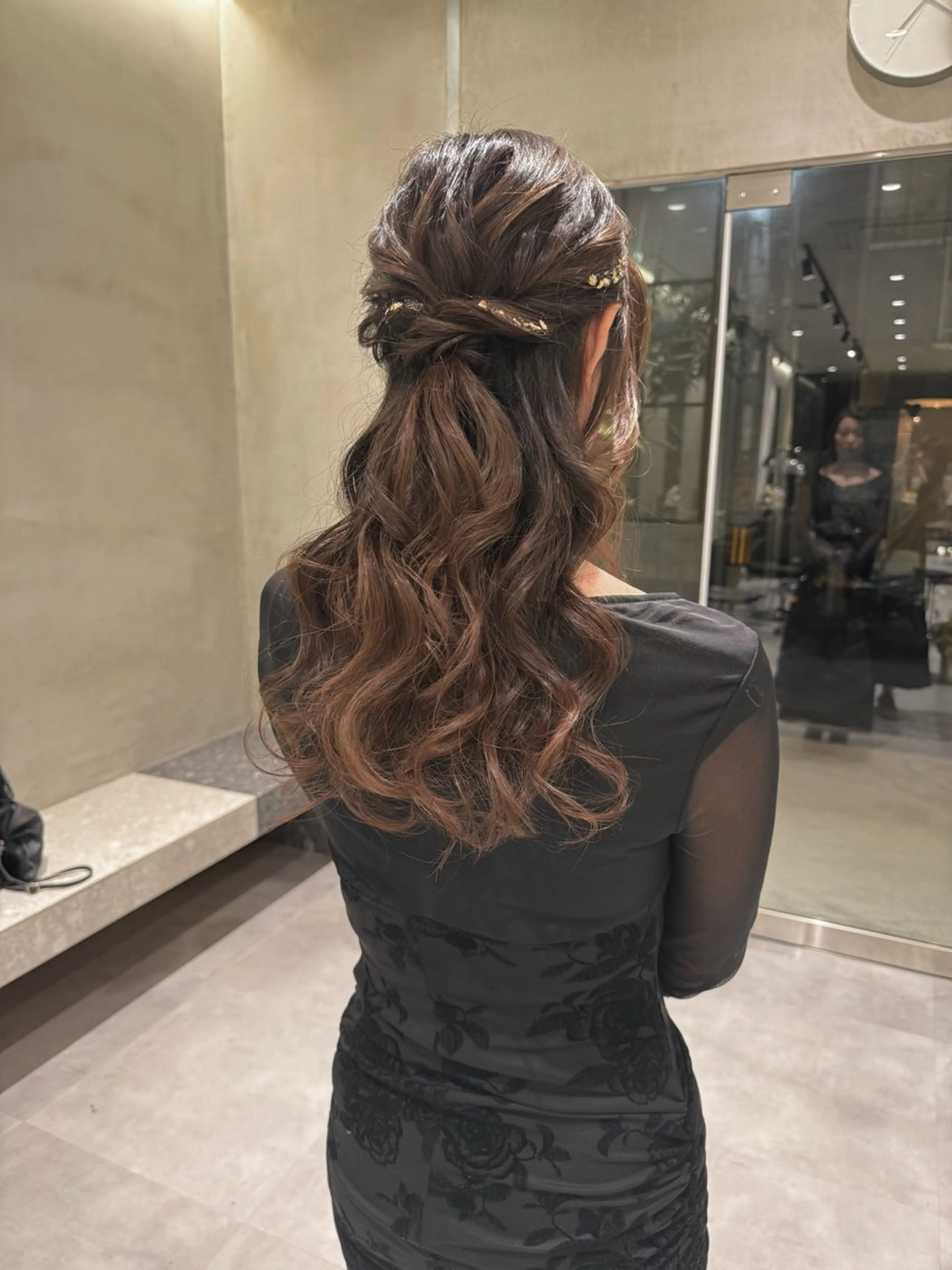 ヘアアレンジ 神戸/karina /レイヤー/髪質改善のヘアスタイル