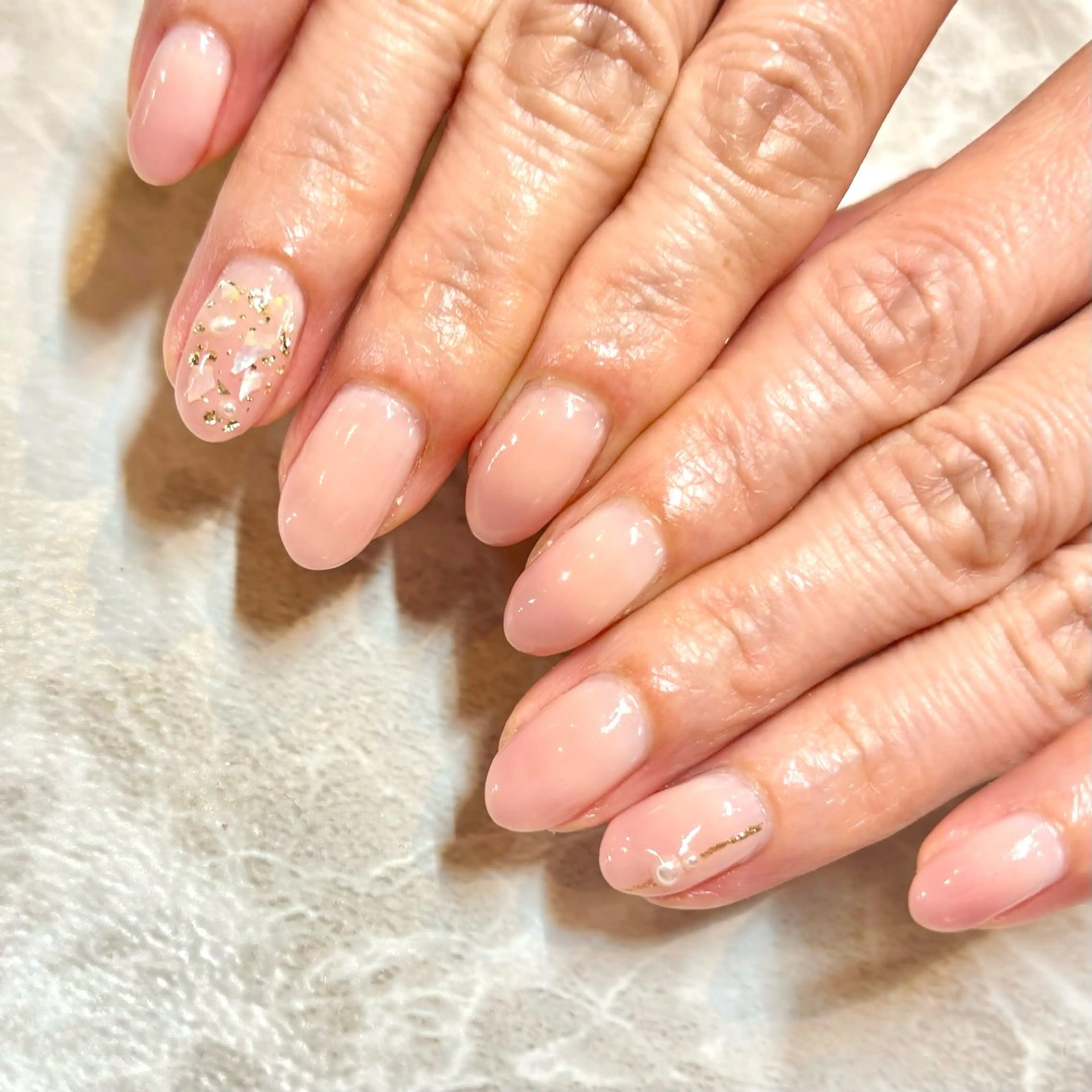 ネイル グラデーション ピンク SEPT NAIL こばやしのネイルデザイン