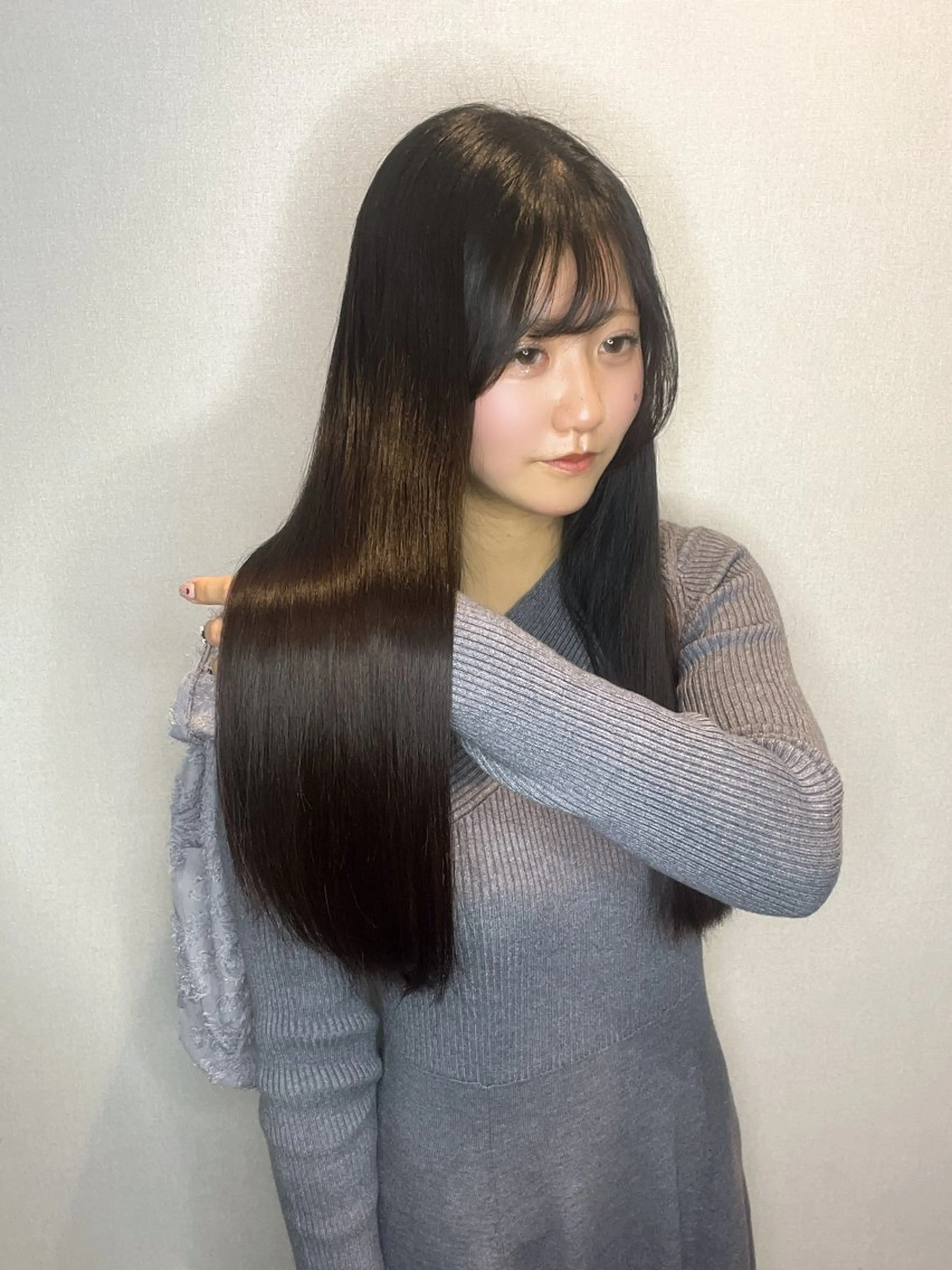 ロング カット トリートメント 髪質改善/shuki 韓国/代表取締役のヘアスタイル