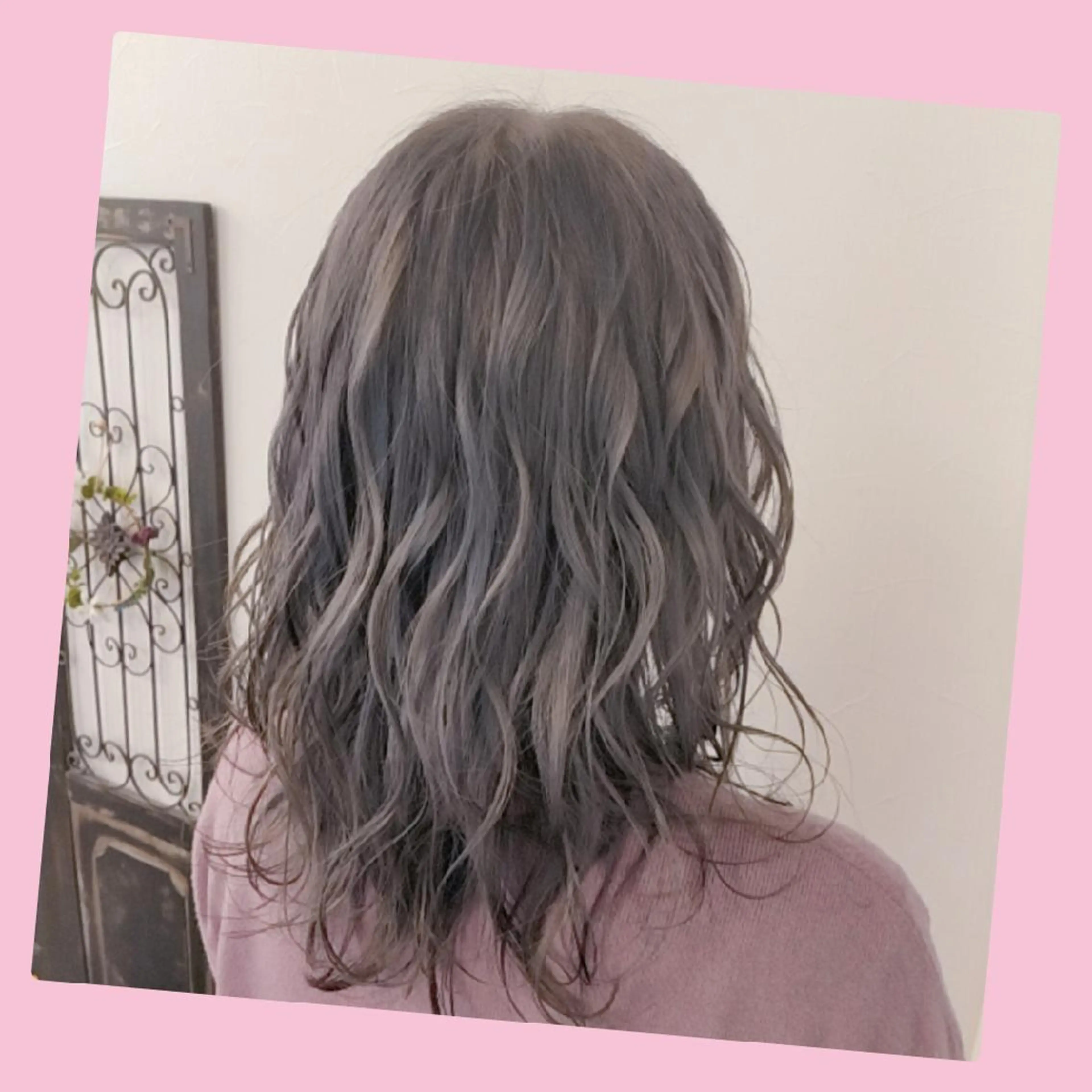 セミロング カラー アッシュ バレイヤージュ ブリーチ ダブルカラー グラデーションカラー デザインカラー髪質 改善Lilithのその他イメージ