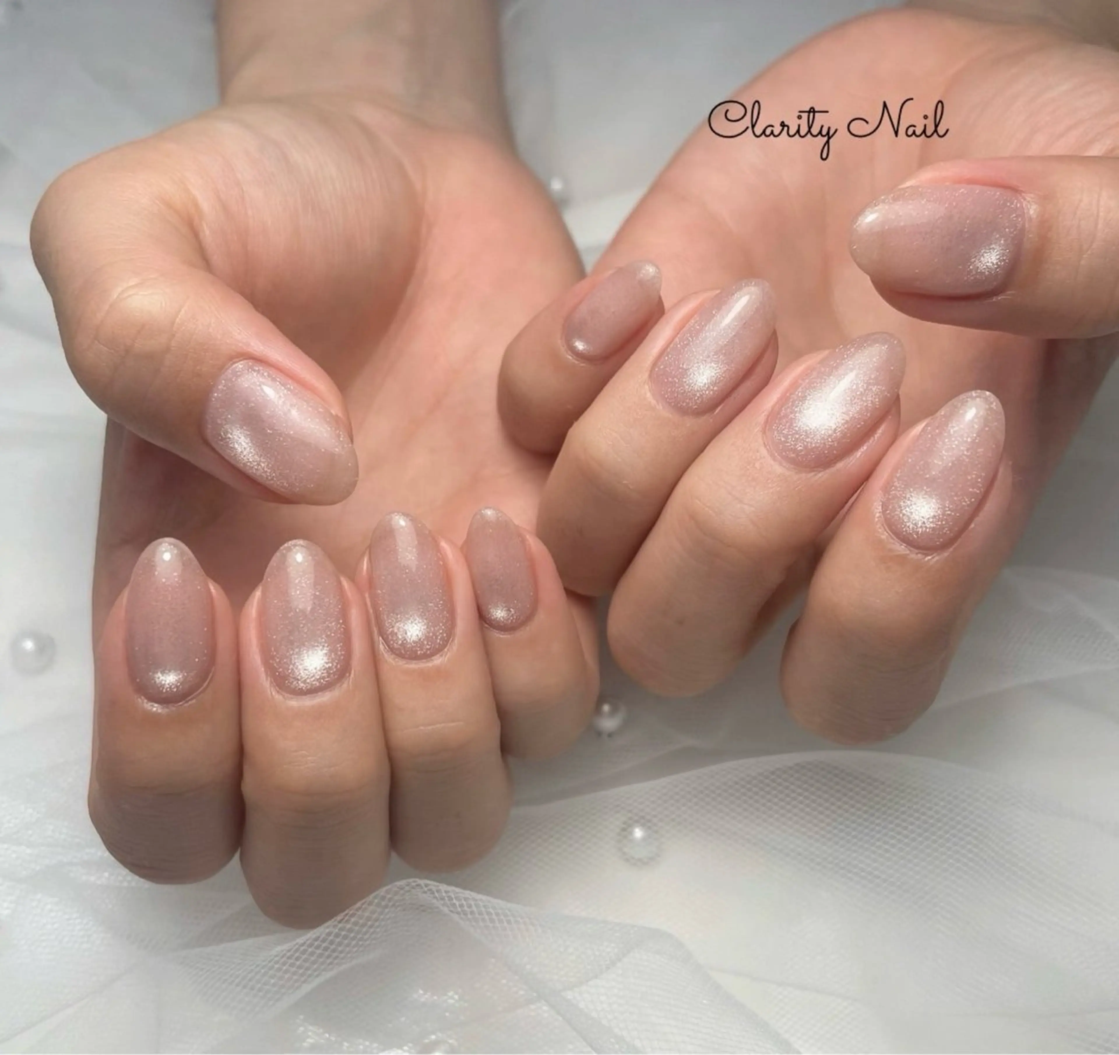 ネイル マグネットネイル ワンカラーネイル ハンドネイル Clarity Nailのネイルデザイン