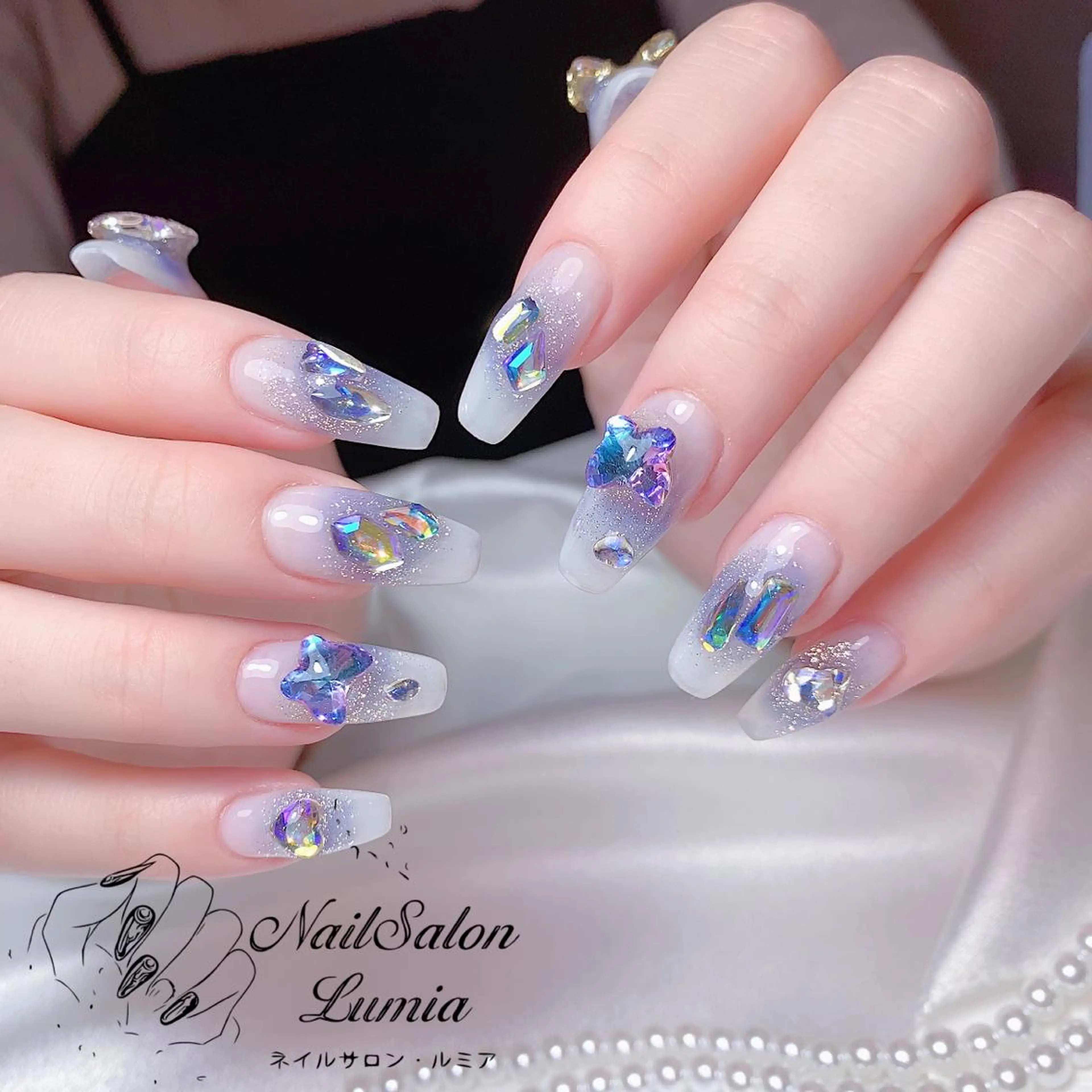 ネイル ハンドネイル ネイルサロン ルミア Lumia 店長のネイルデザイン