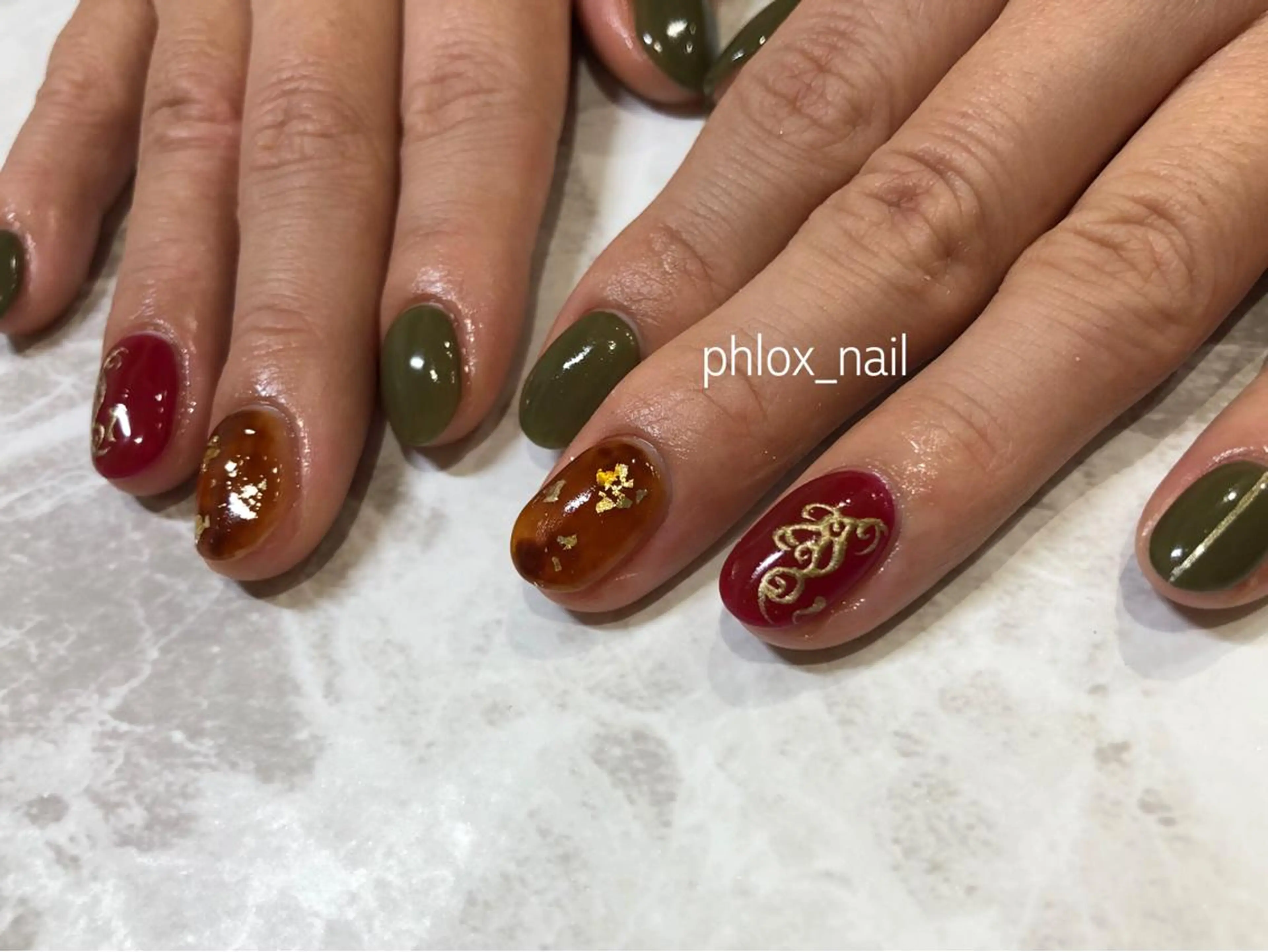 ネイル s/w _shokoのネイルデザイン