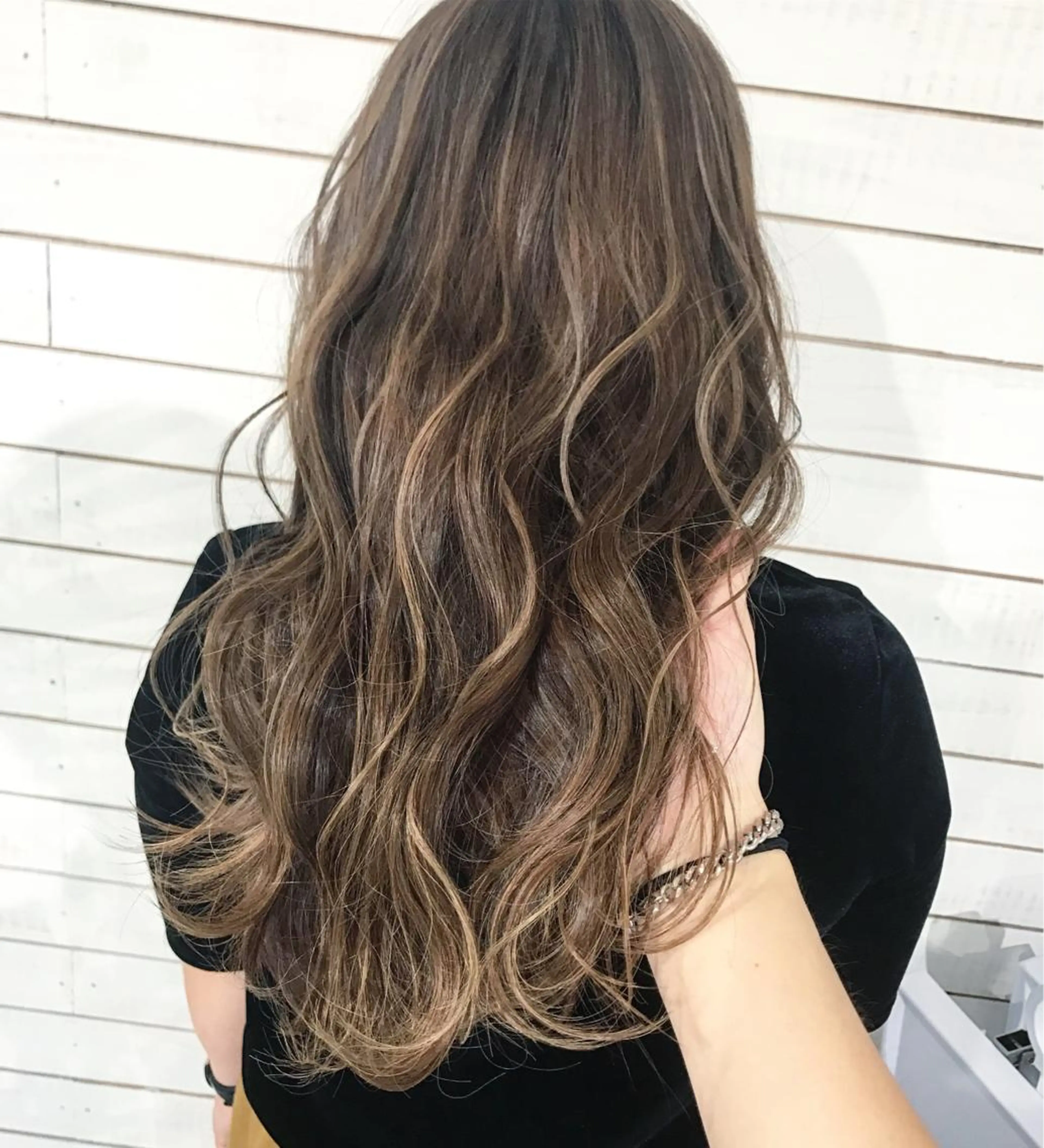 ロング ハイライト BANK'S hair所属・💐ケラチン 髪質改善寺坂雄飛💐のヘアスタイル