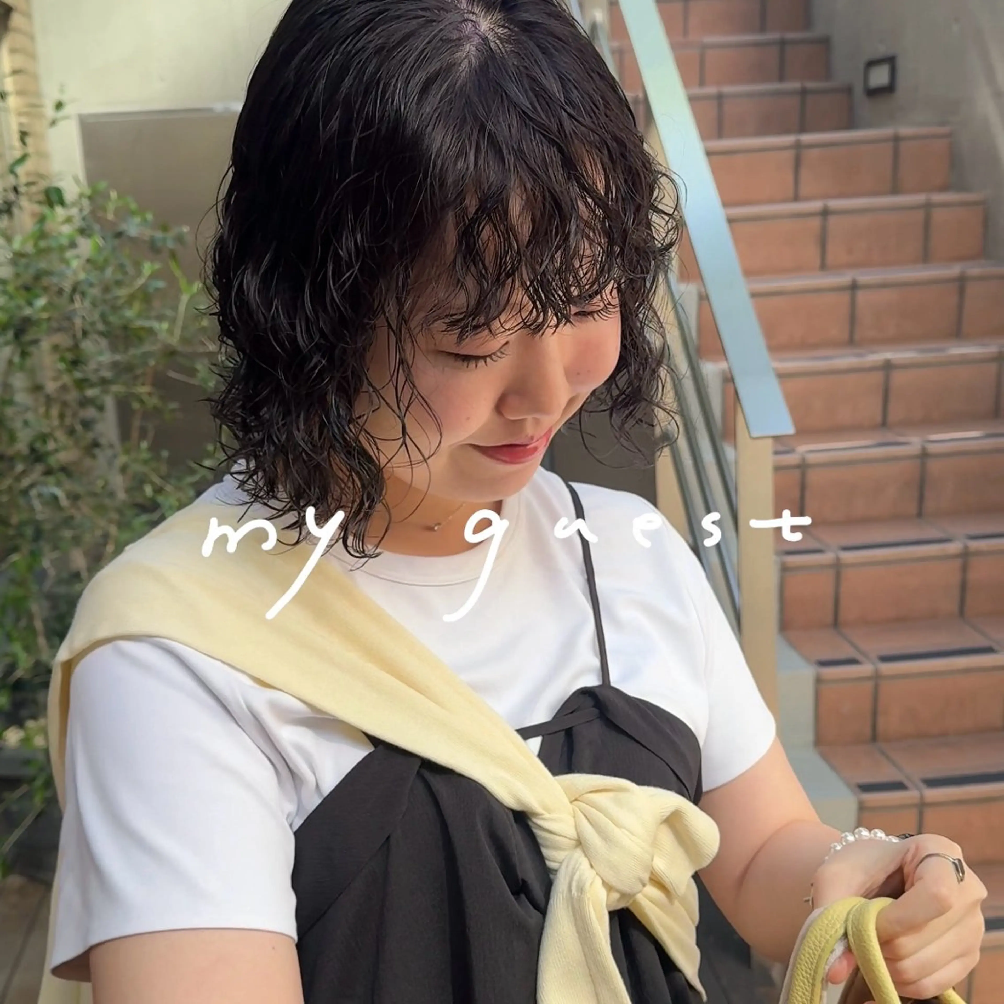 ショート パーマ カット パーマ 大橋 芽衣のヘアスタイル