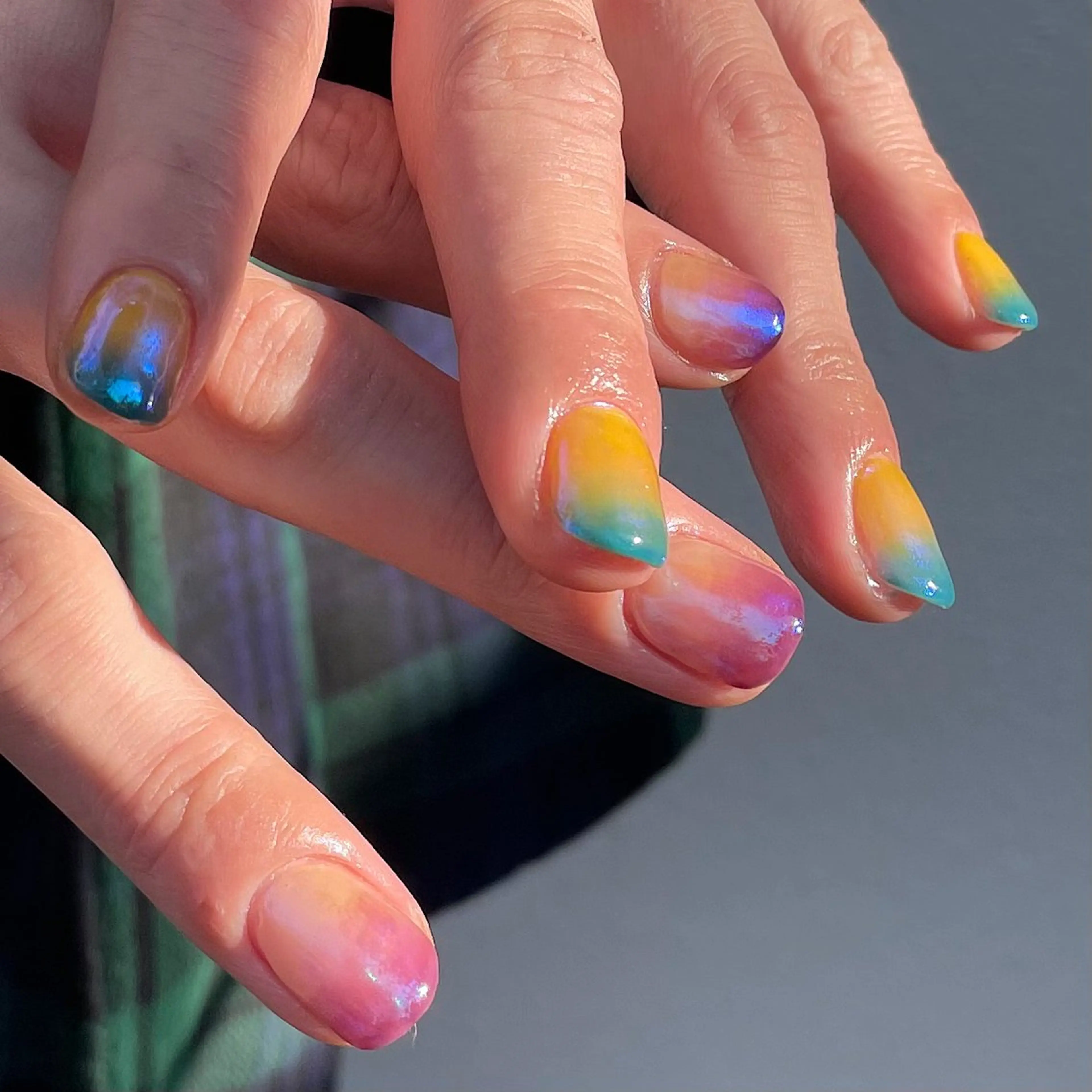 ネイル ミラーネイル Baum nailのネイルデザイン