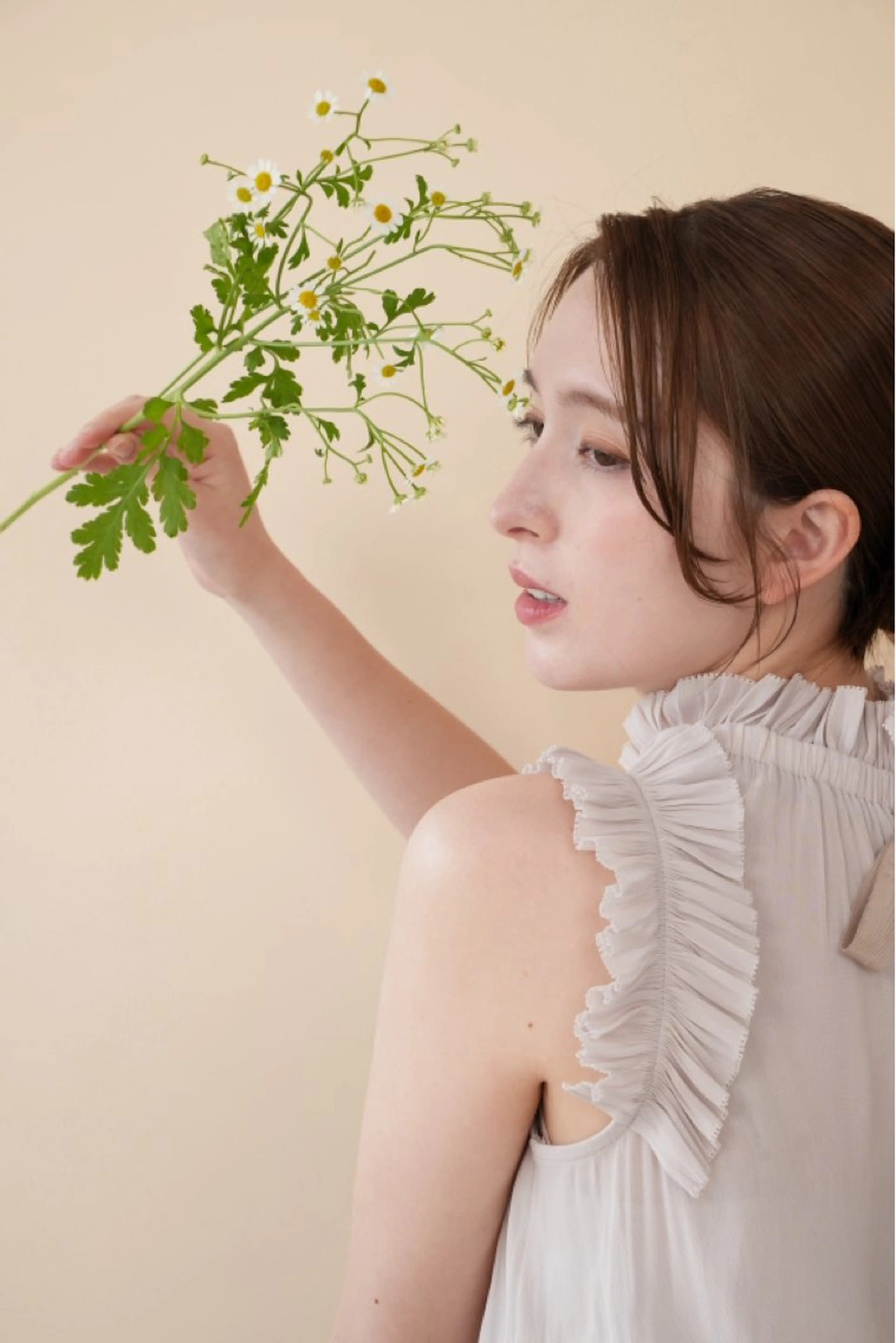 セミロング カット ヘアカラー トリートメント Femme 鳳南町 多井　雪絵のヘアスタイル