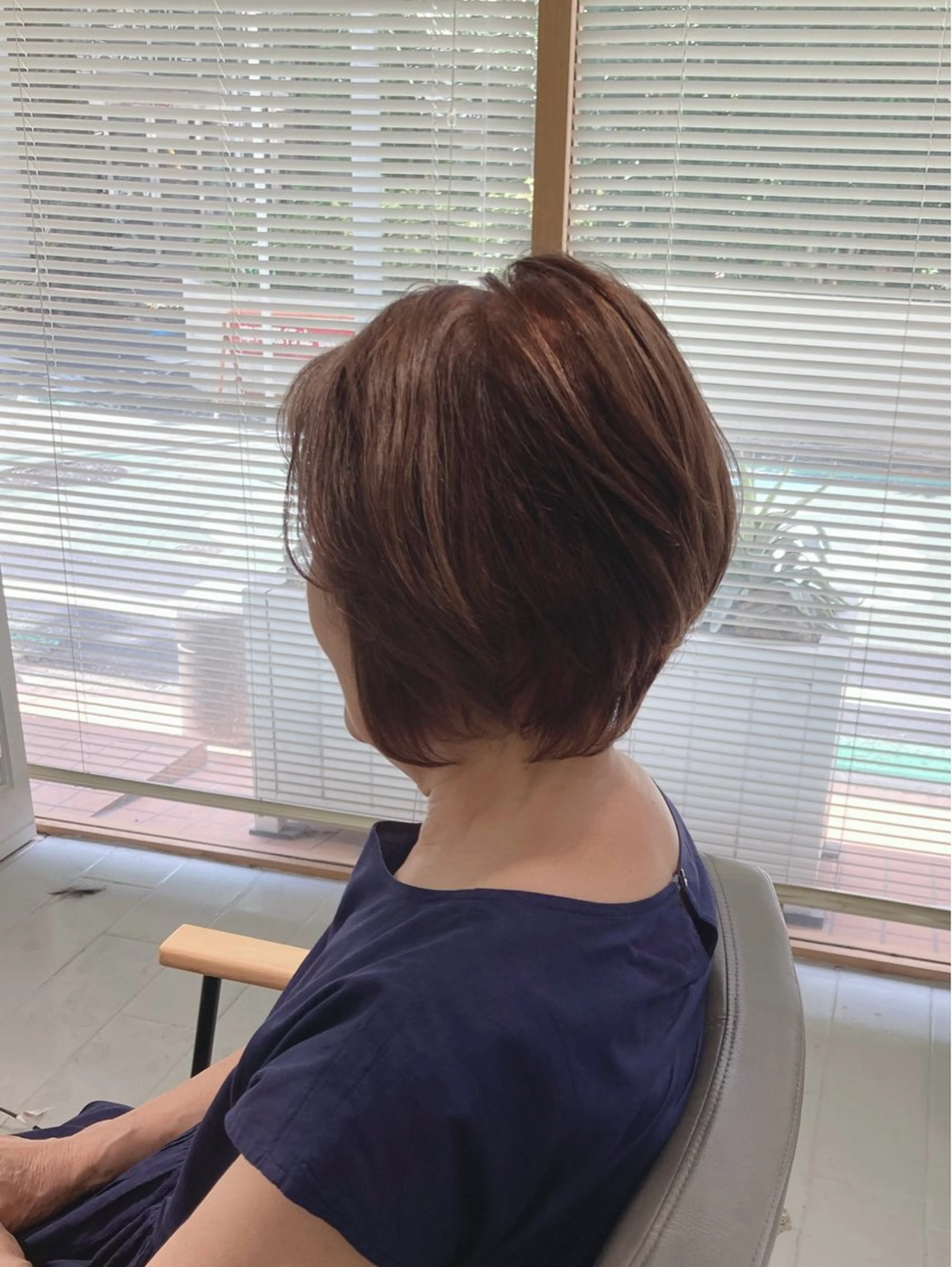 ショート カット ヘアカラー トリートメント 🫧ゆうき🪽 髪質改善/ハイライトのヘアスタイル