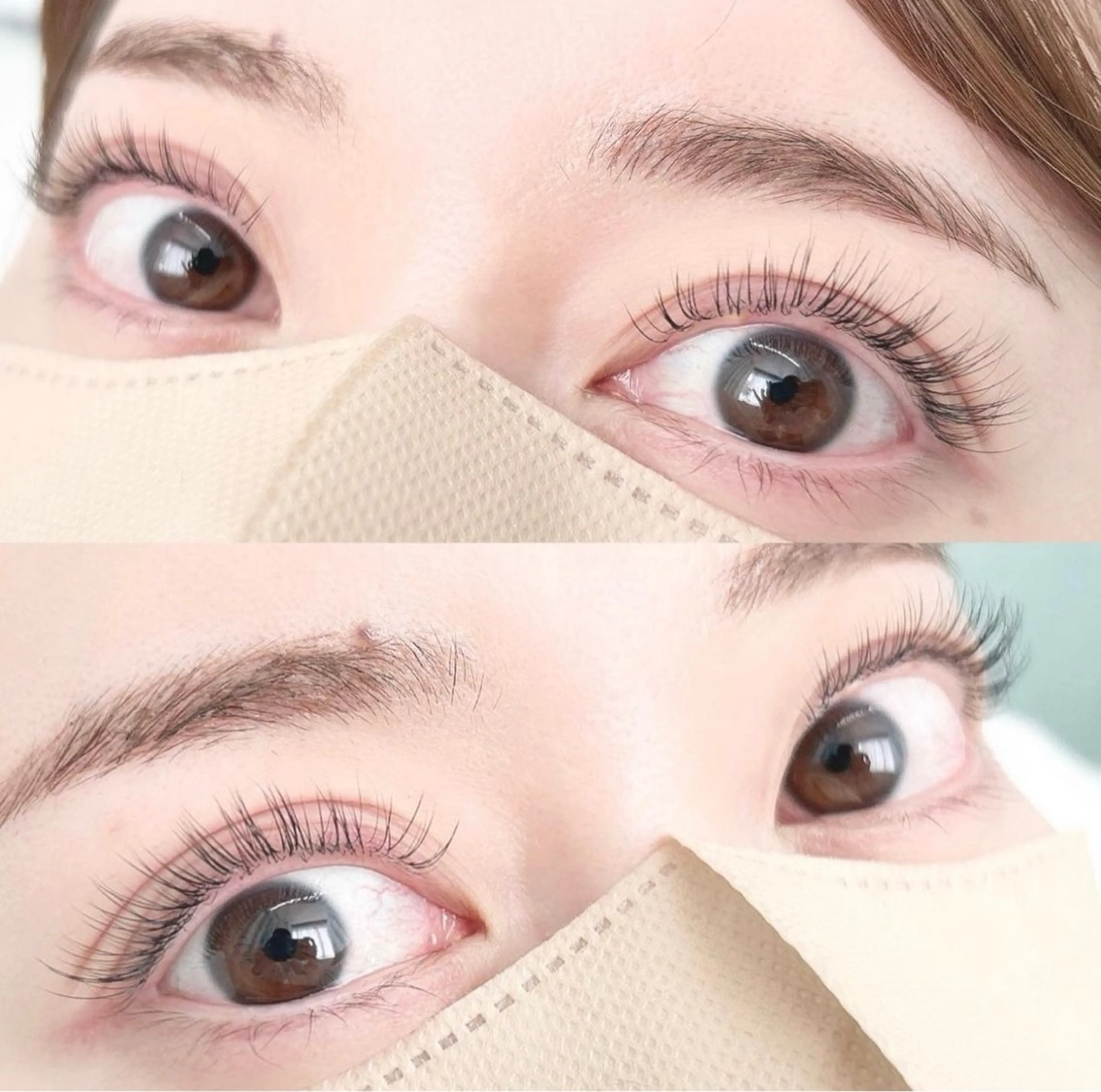 【パリエク】パリジェンヌ×マツエク（フラット）80本｜オフ込｜アイシャンプー付の写真