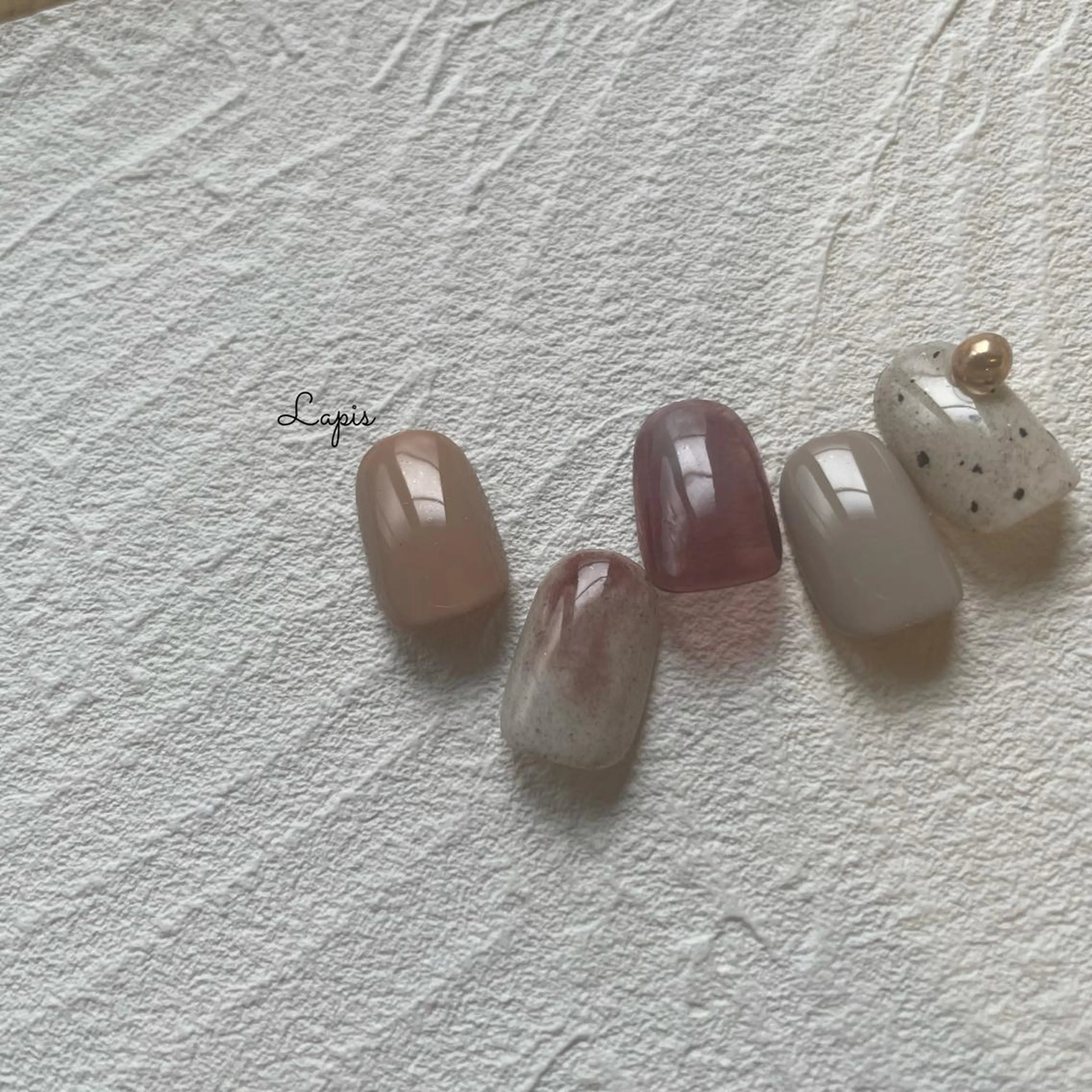 ネイル ハンドネイル Lapis *のネイルデザイン