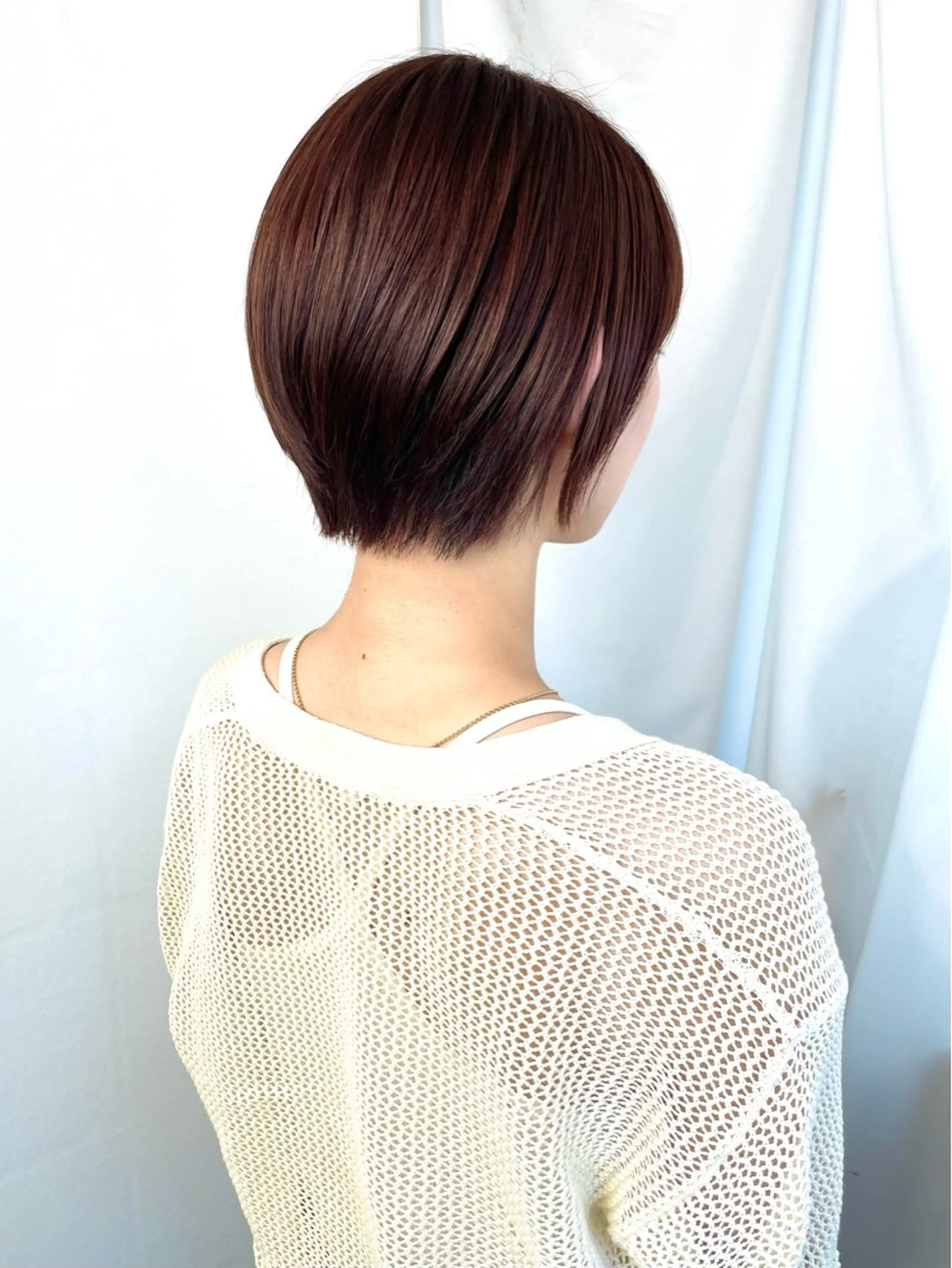 ショート カラー ブラウンカラー ピンクカラー ピンクブラウン ショートヘア カット ヘアカラー トリートメント 🍬kanami 🍬ボブ/暖色カラーのヘアスタイル