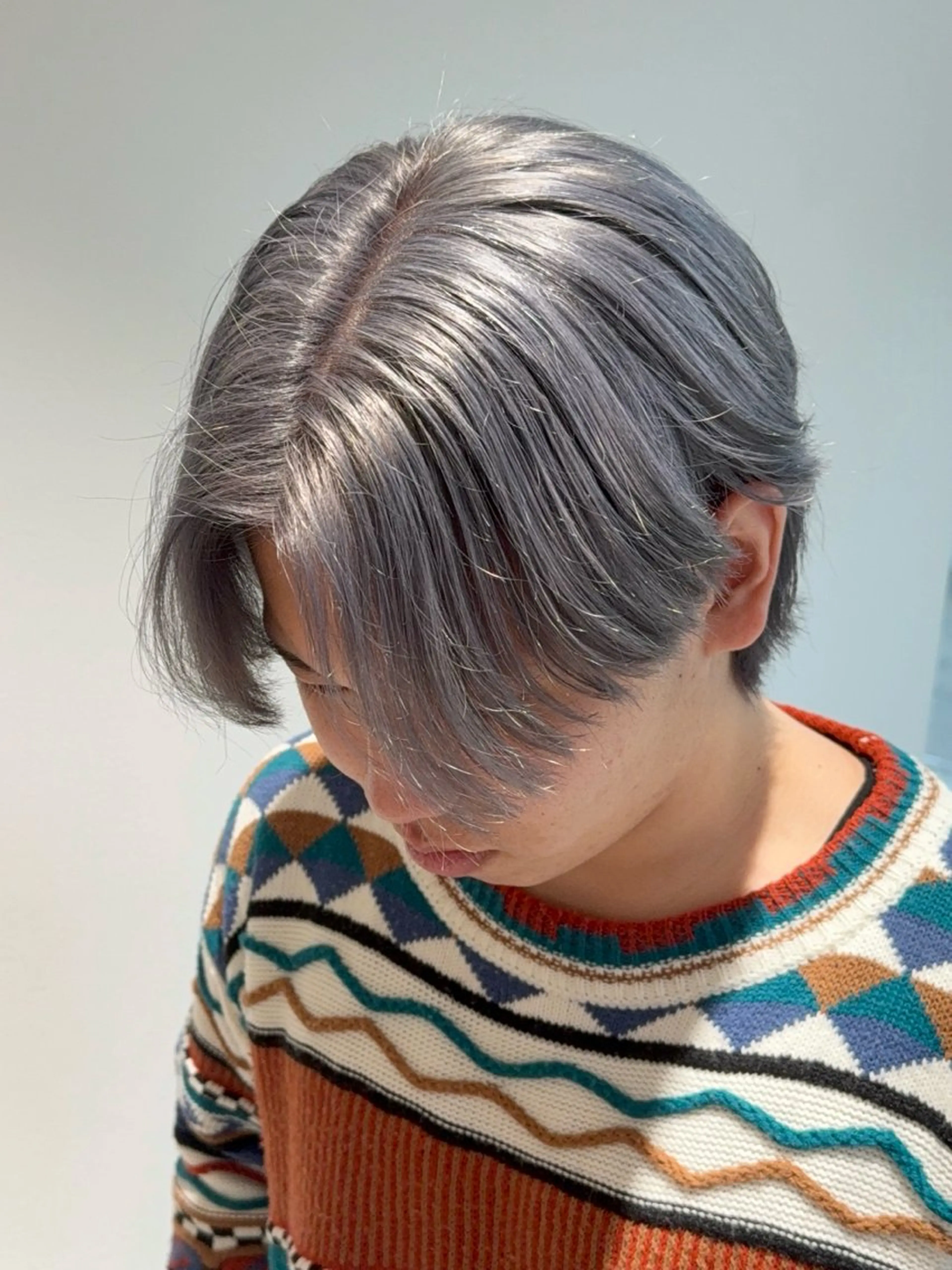 メンズ ヘアカラー ハイトーン/福井 🦖/服部じんのヘアスタイル