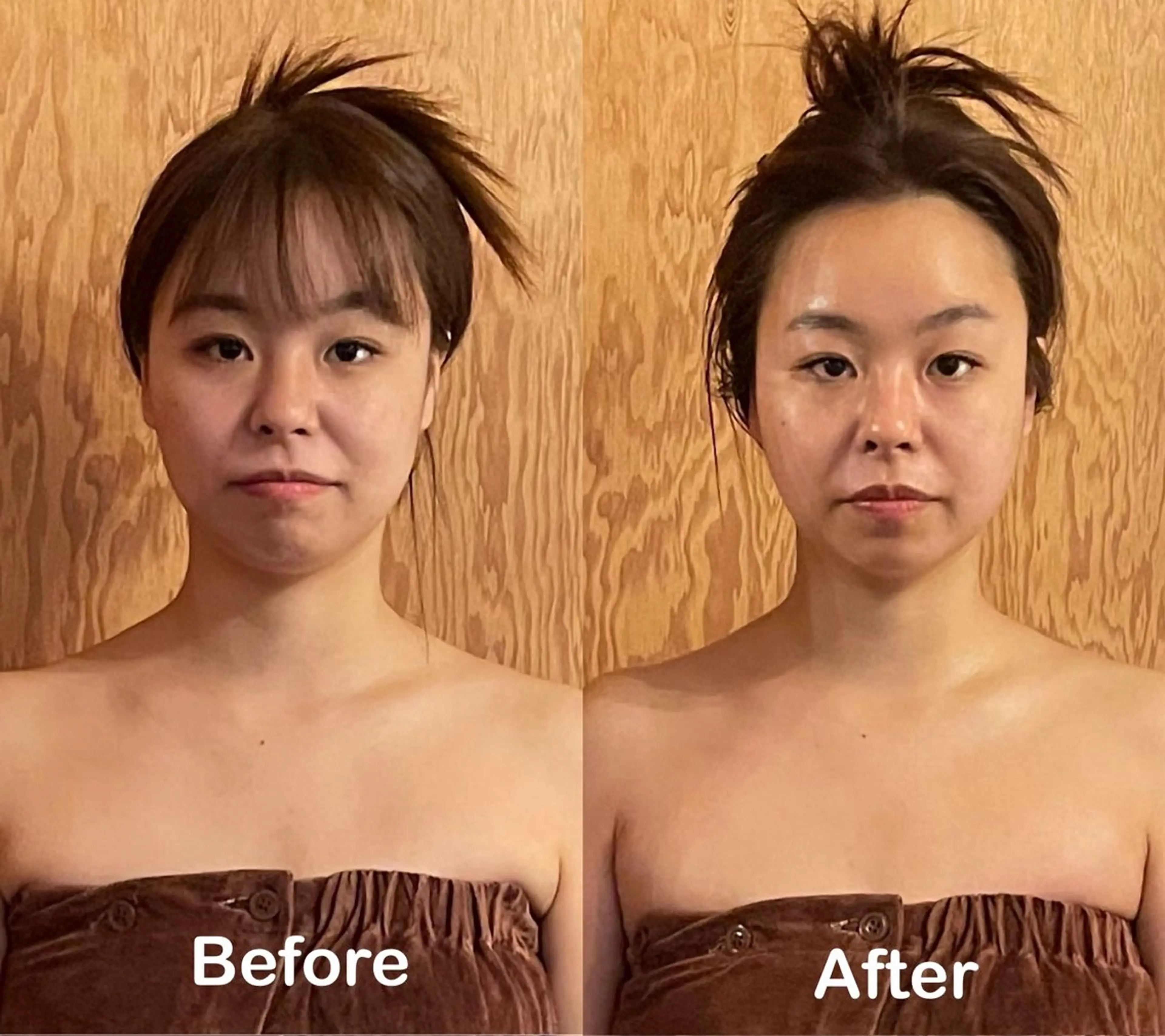 【脱のっぺり顔】徹底小顔コルギ➕黄土よもぎ蒸しの写真