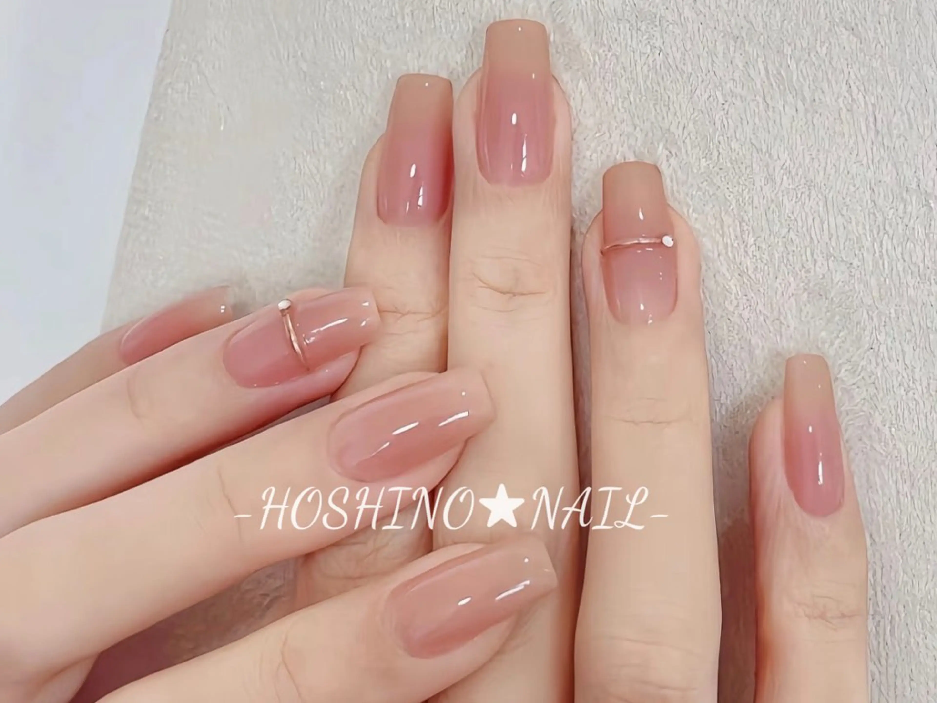 ネイル オーロラネイル チークネイル ドット フットネイル フレンチネイル ハンドネイル ★HOSHINO NAIL★新宿店のネイルデザイン