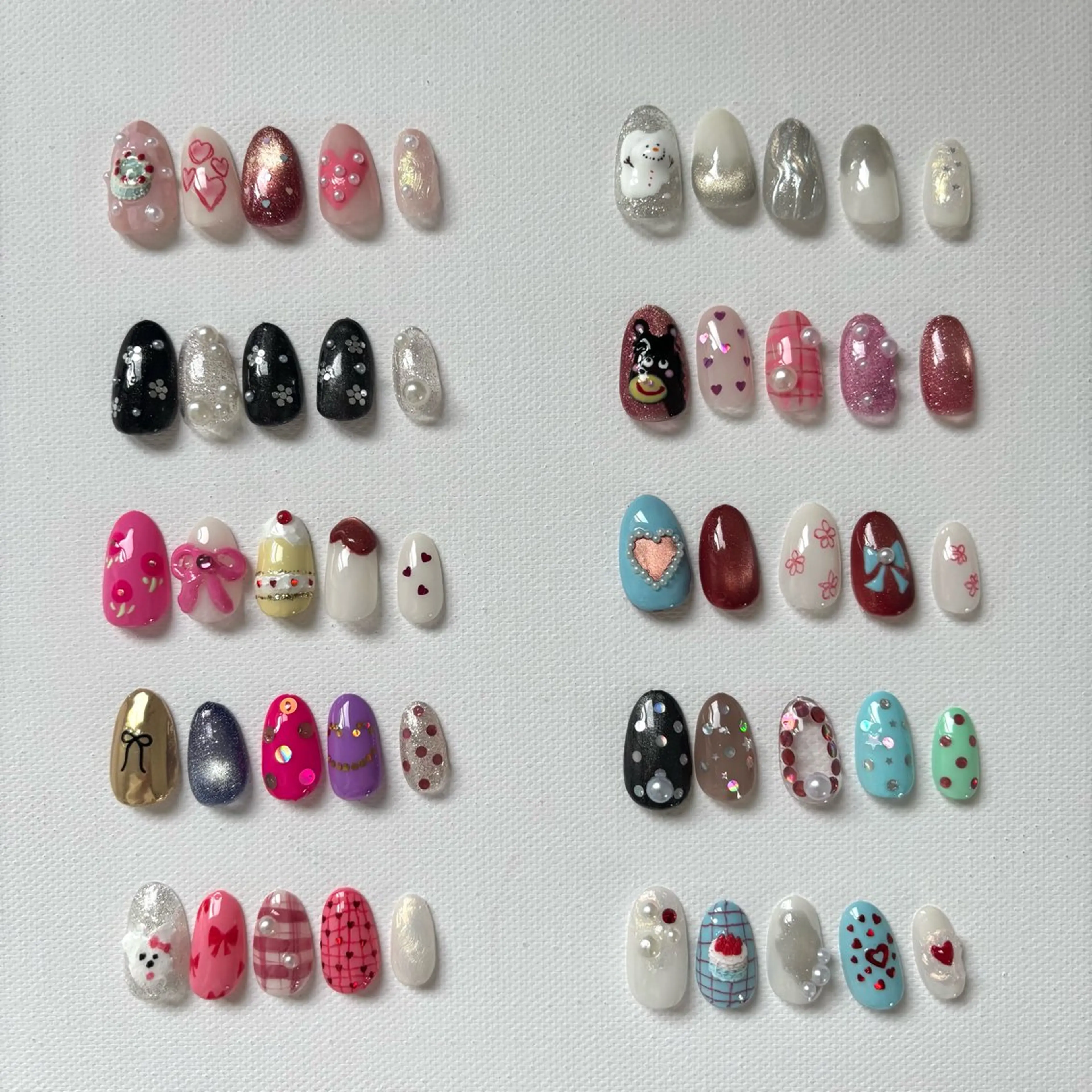 selectネイル　オフなしの写真