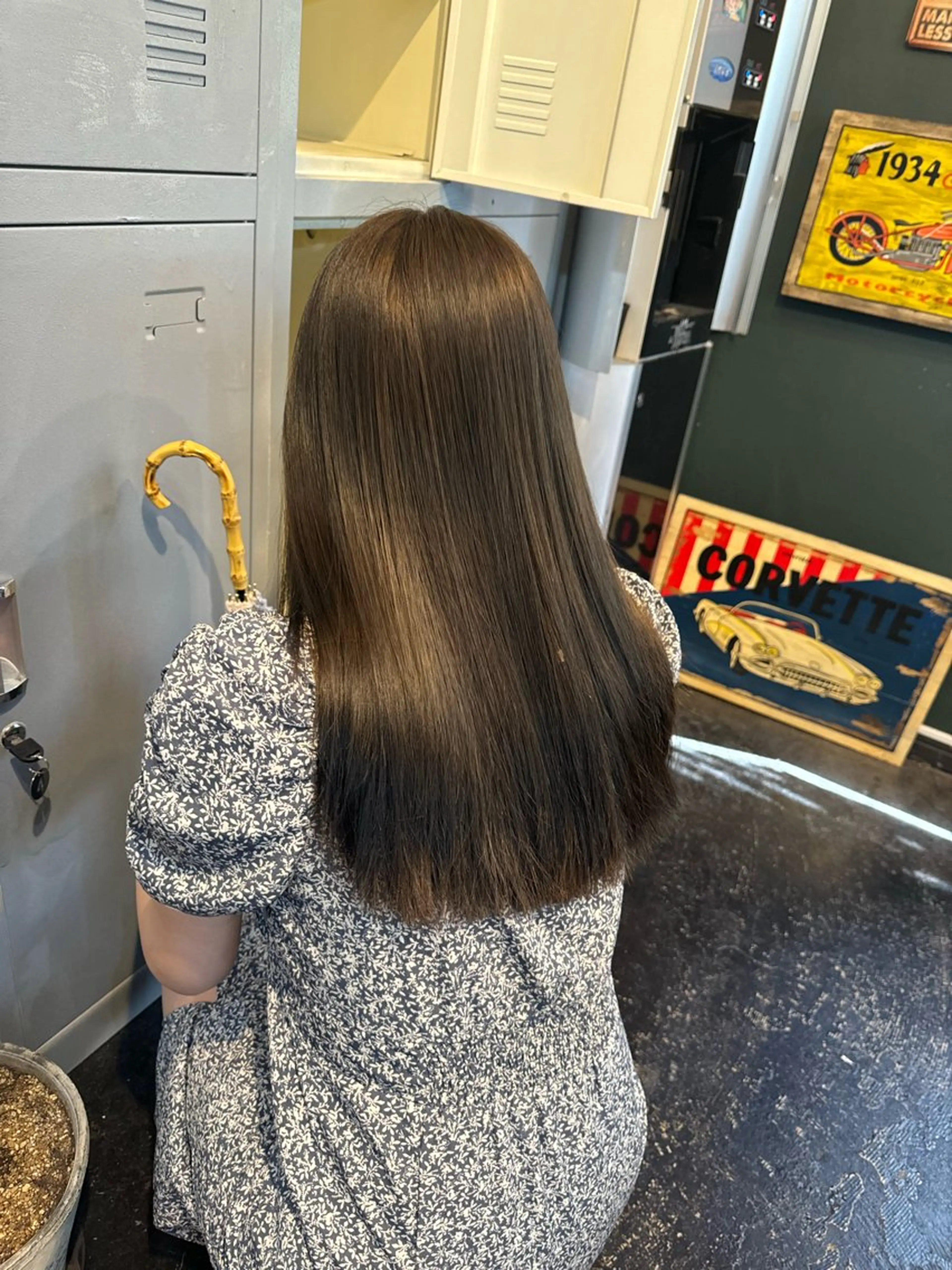 カラー グレージュ オリーブグレージュ オリーブグレー icon所属・Ami / icon博多のヘアスタイル