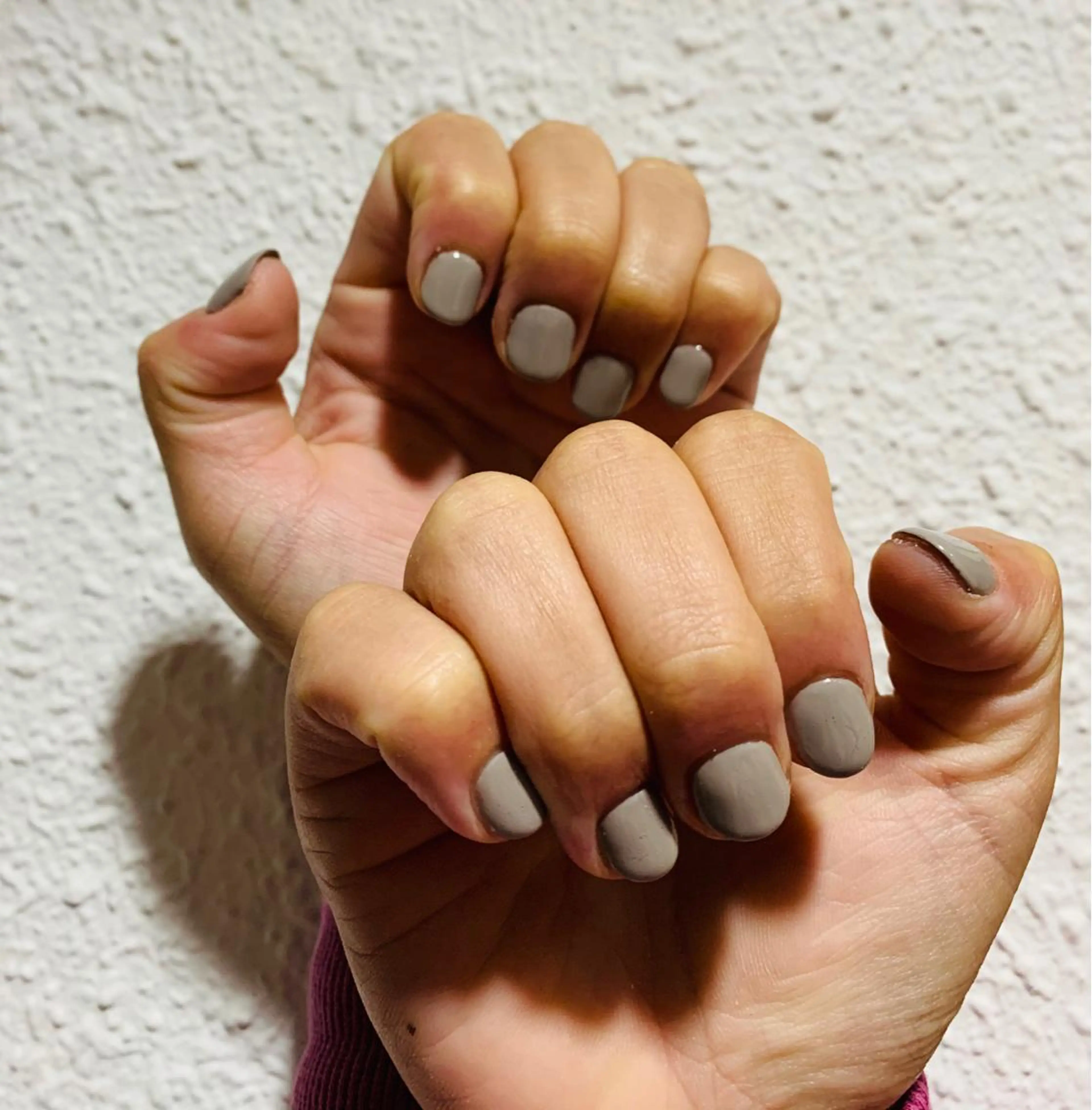 ネイル ワンカラーネイル ショートネイル 松川 めぐみのネイルデザイン