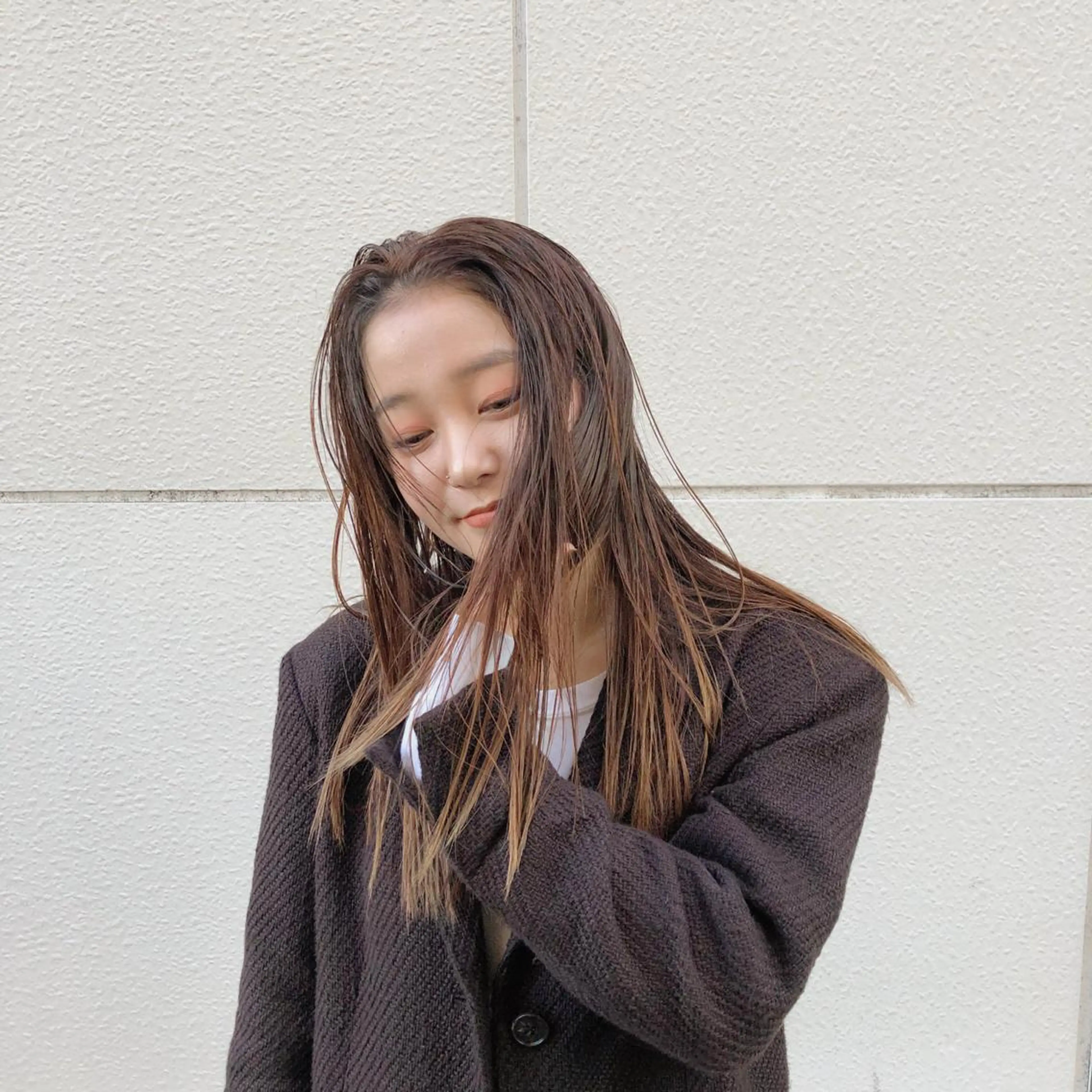 ロング 高橋 みく/ minim 暖色のヘアスタイル