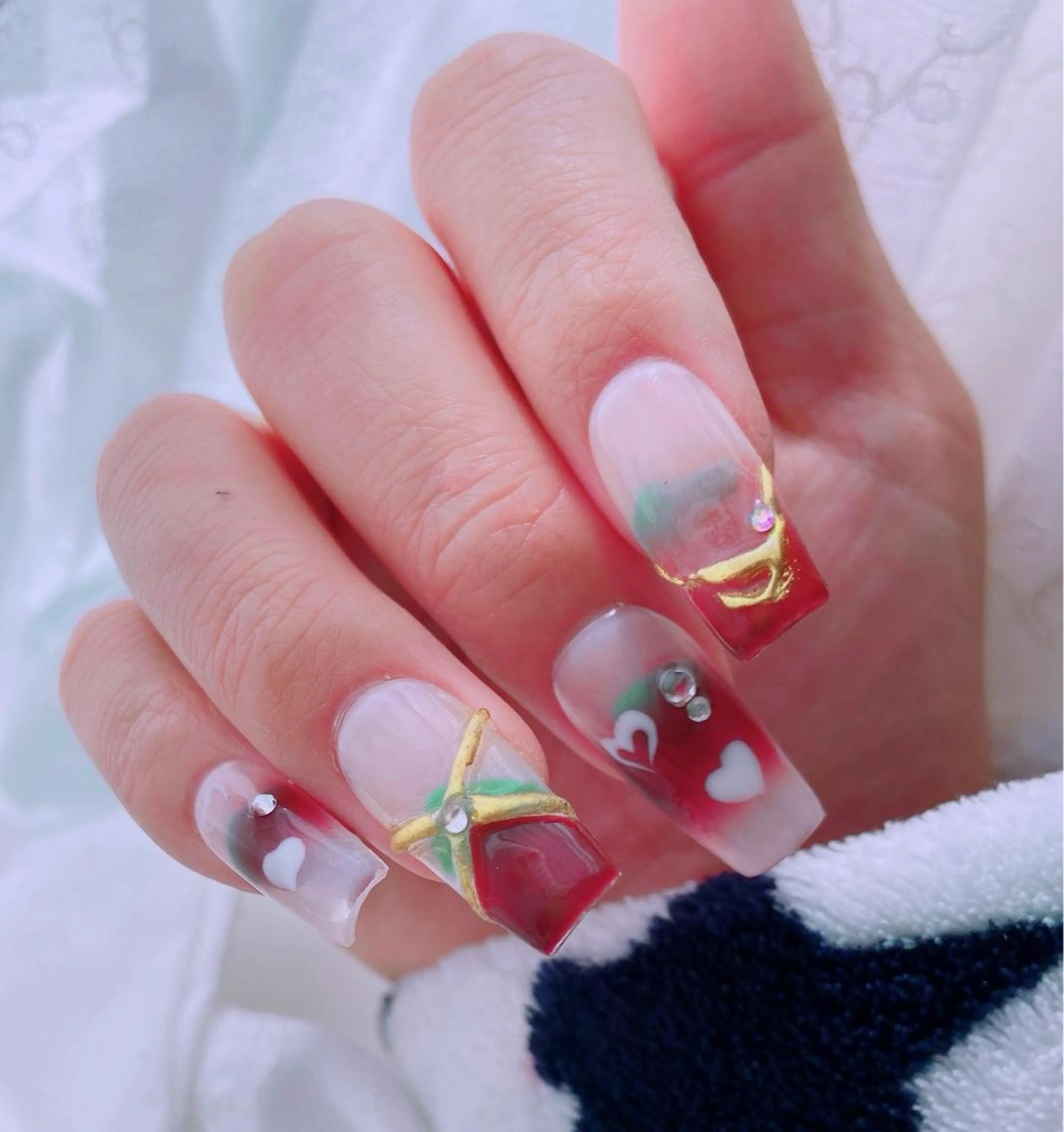 ネイル 長さ出し ジェルネイル その他(ネイル) HandSnail自宅サロン所属・HandSnail 座間自宅ネイルサロンのネイルデザイン