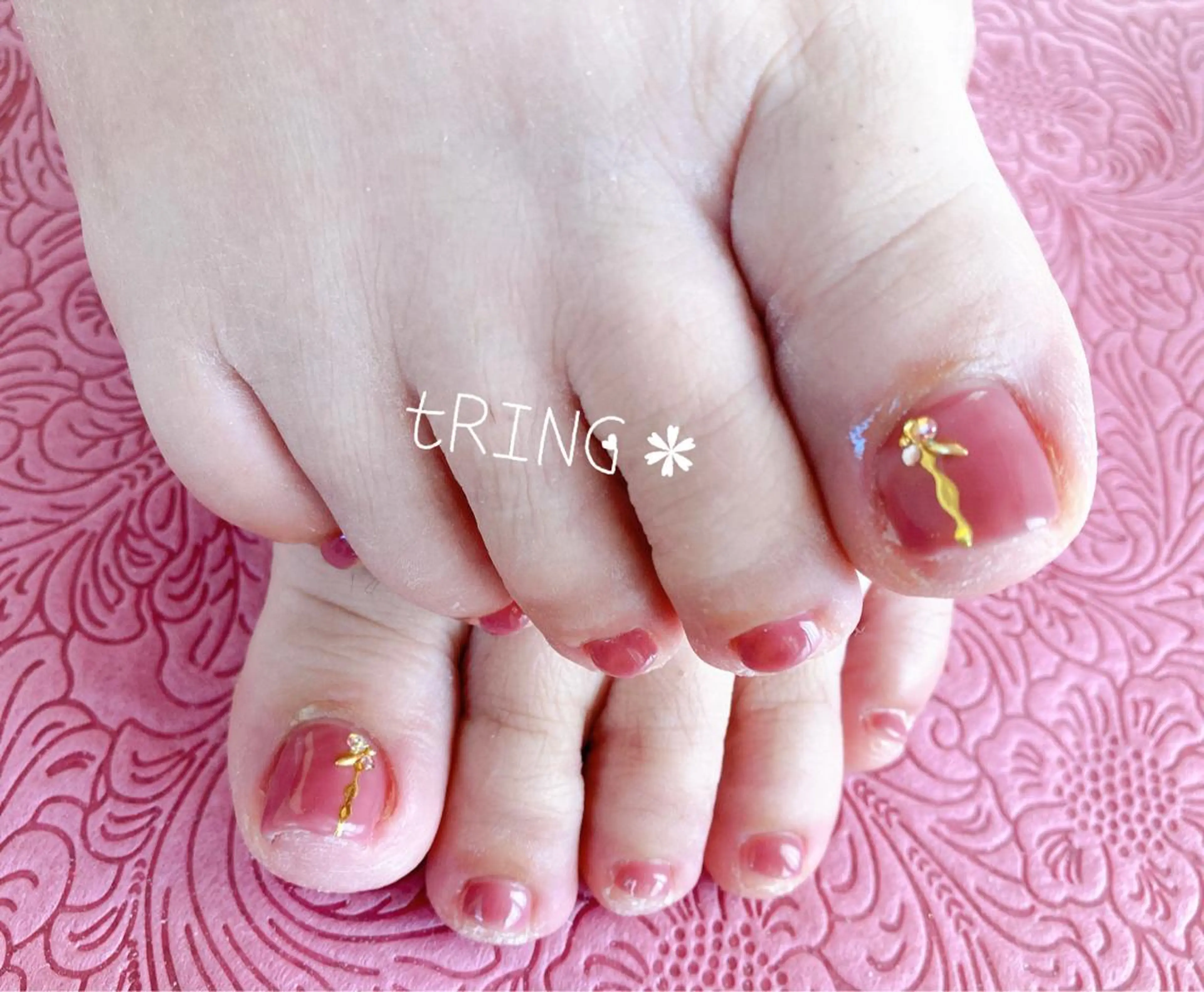 ネイル フットネイル tRING＊ しいの木台のネイルデザイン