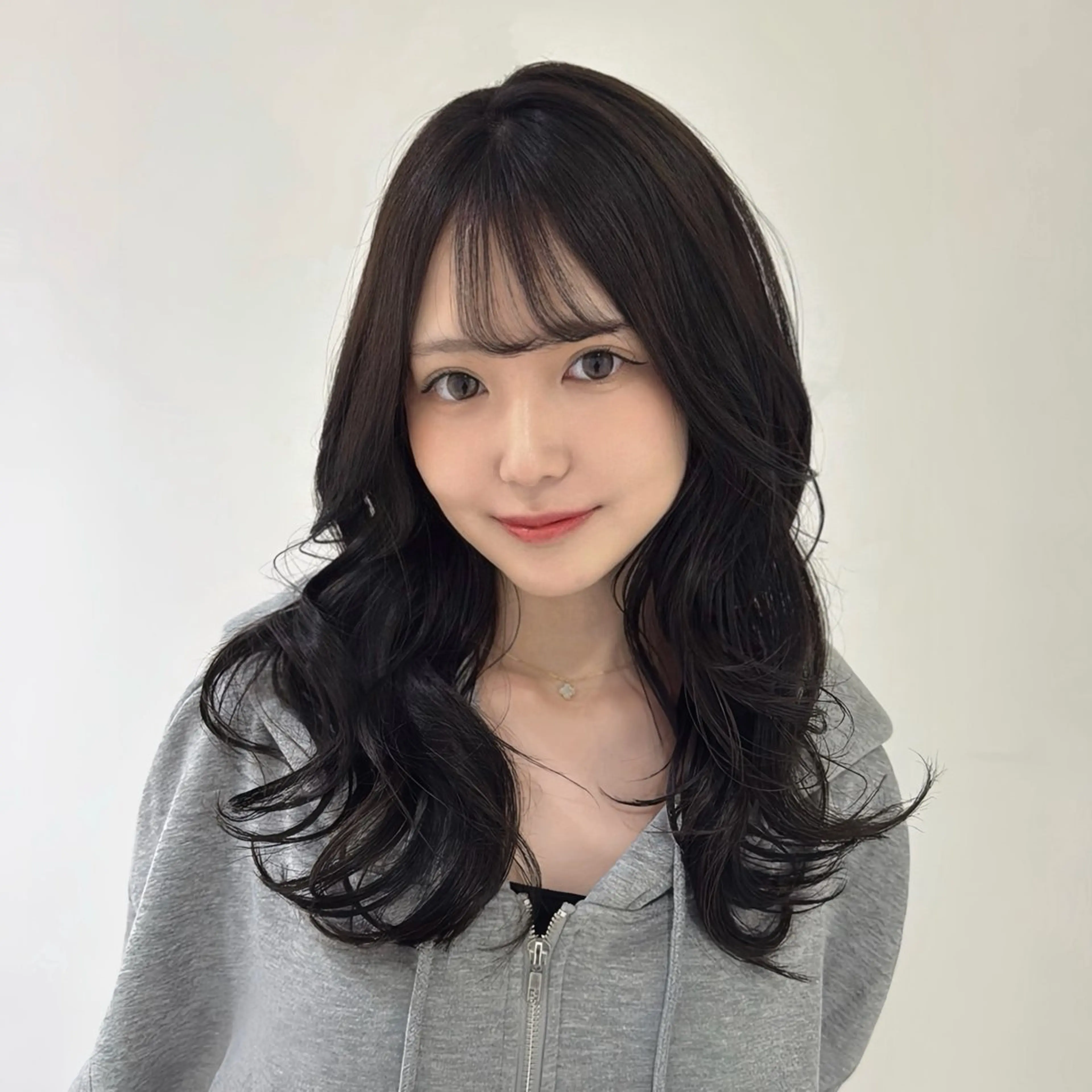 ロング カット ヘアカラー トリートメント ヘッドスパ ヘアセット 🇰🇷韓国ワンホン カラー🎀✨️AYUのヘアスタイル