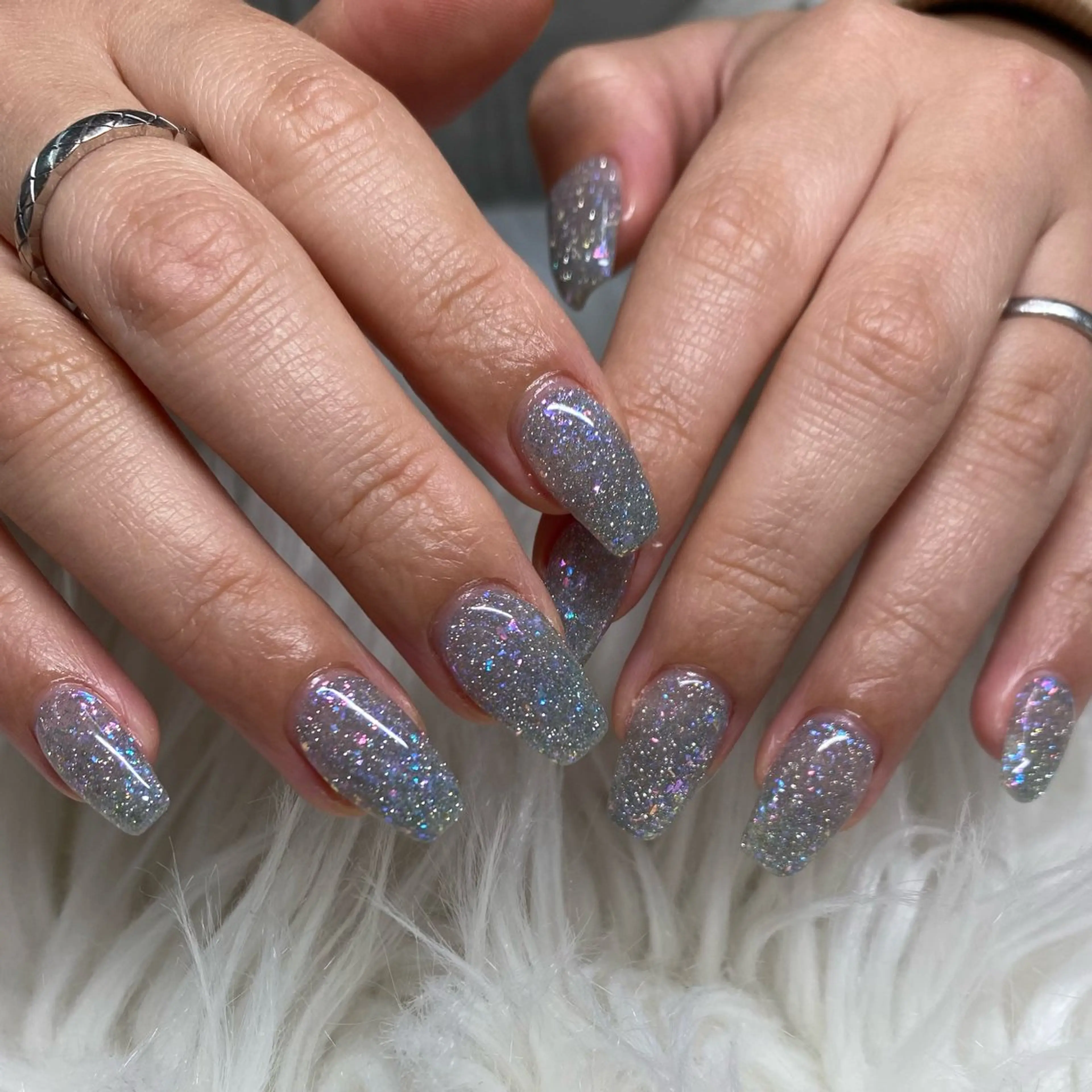 ネイル フラッシュネイル 水色 ハンドネイル ハンドケア RaLa（ネイル&アイラッシュ）所属・🫧RaLa ⭐︎AYAKA🫧のネイルデザイン