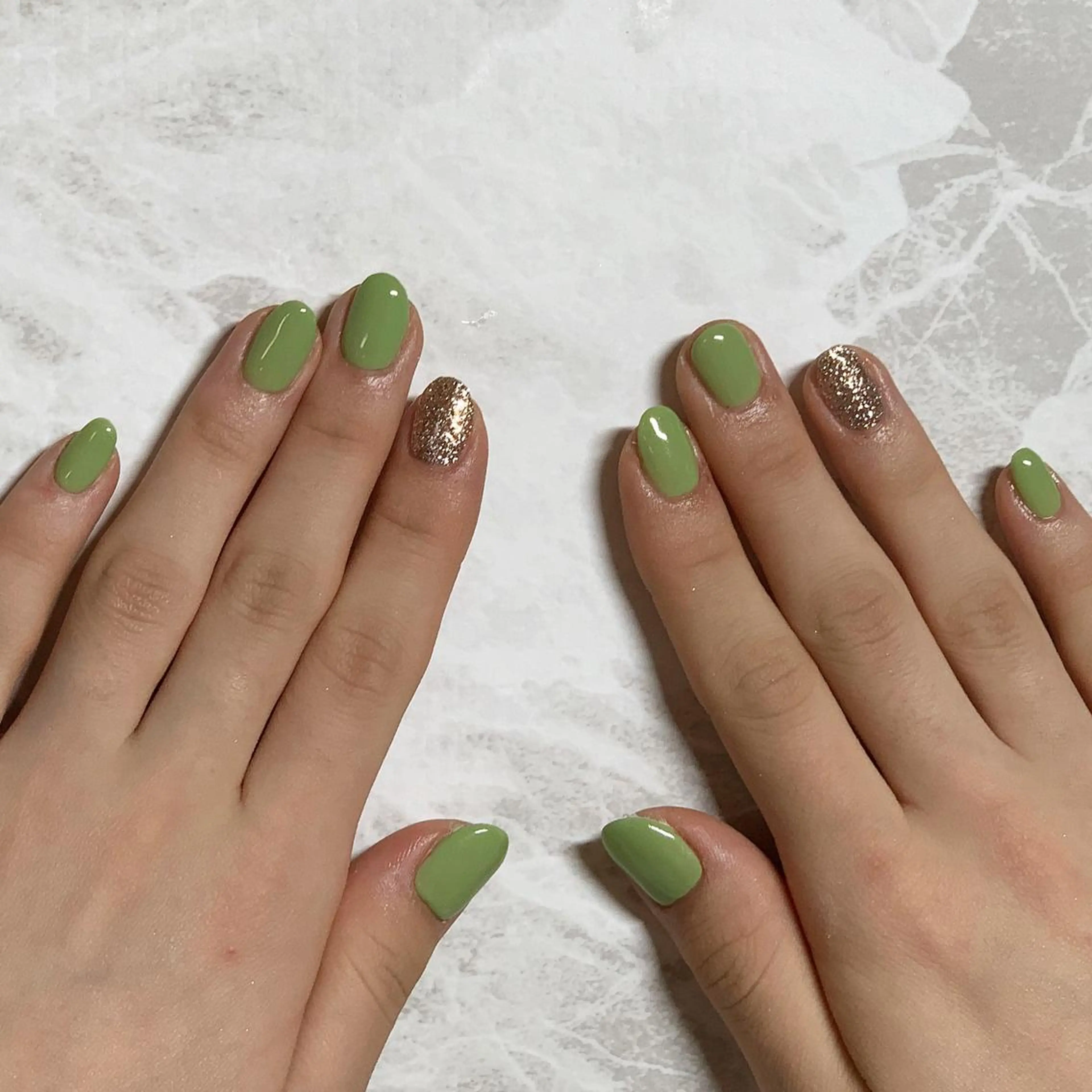 ネイル ピスタチオネイル lyly.nail所属・lylynail YUUKAのネイルデザイン