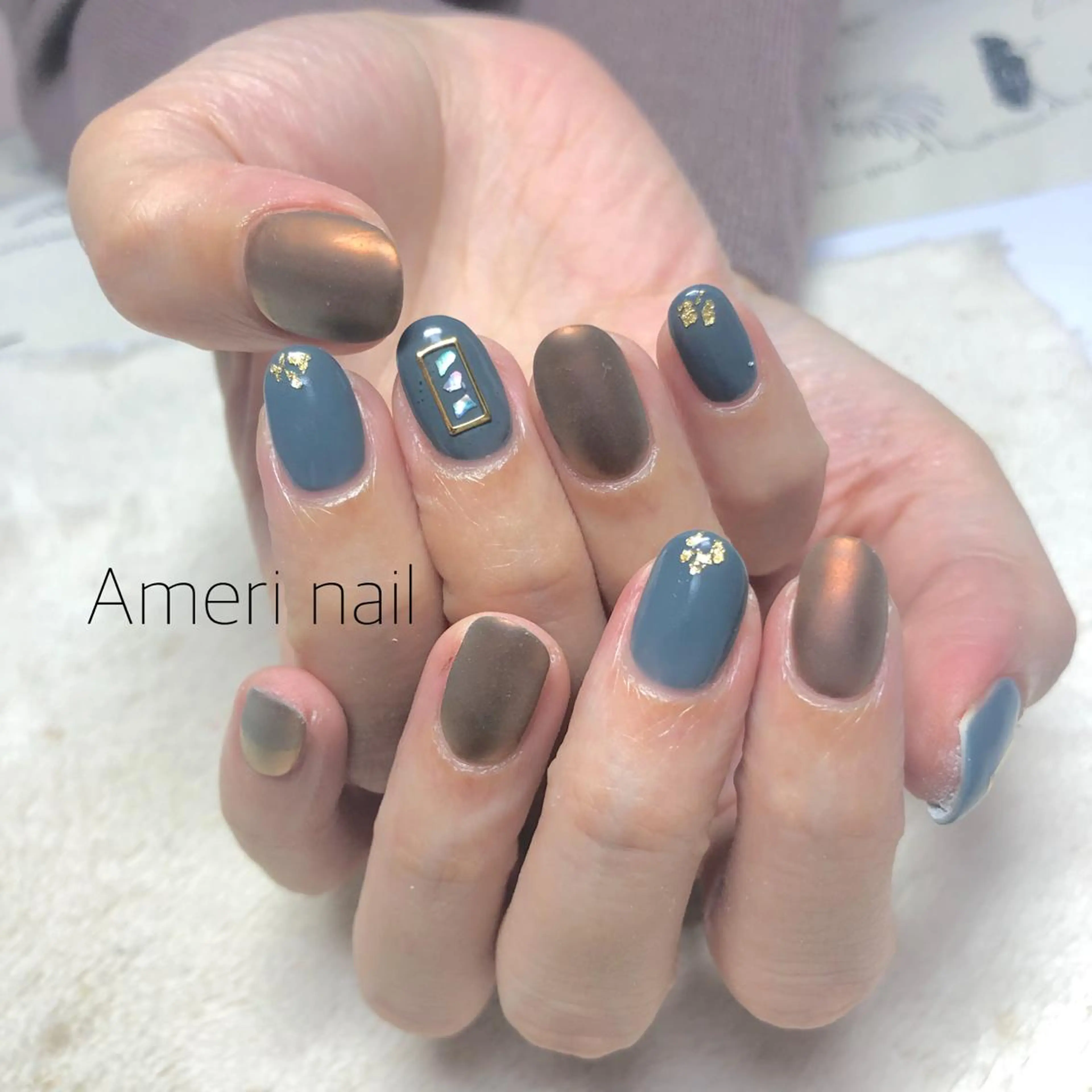 ネイル ハンドネイル Ameri nail /UKIのネイルデザイン