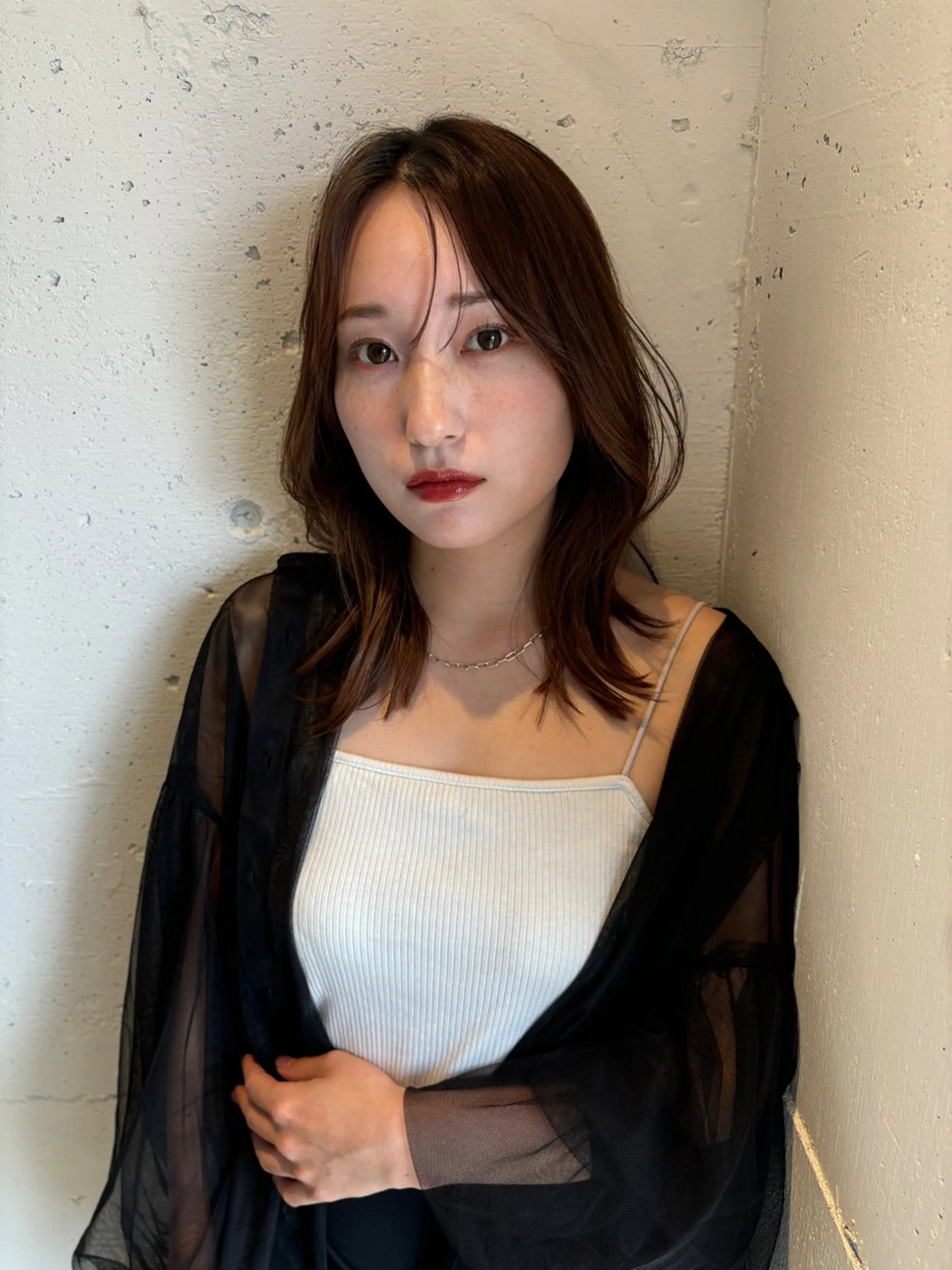 🌟透明感カラー+カット+3ステップトリートメント🌟ブリーチ無し】 オリーブベージュ、アッシュベージュ、アッシュピンクの写真