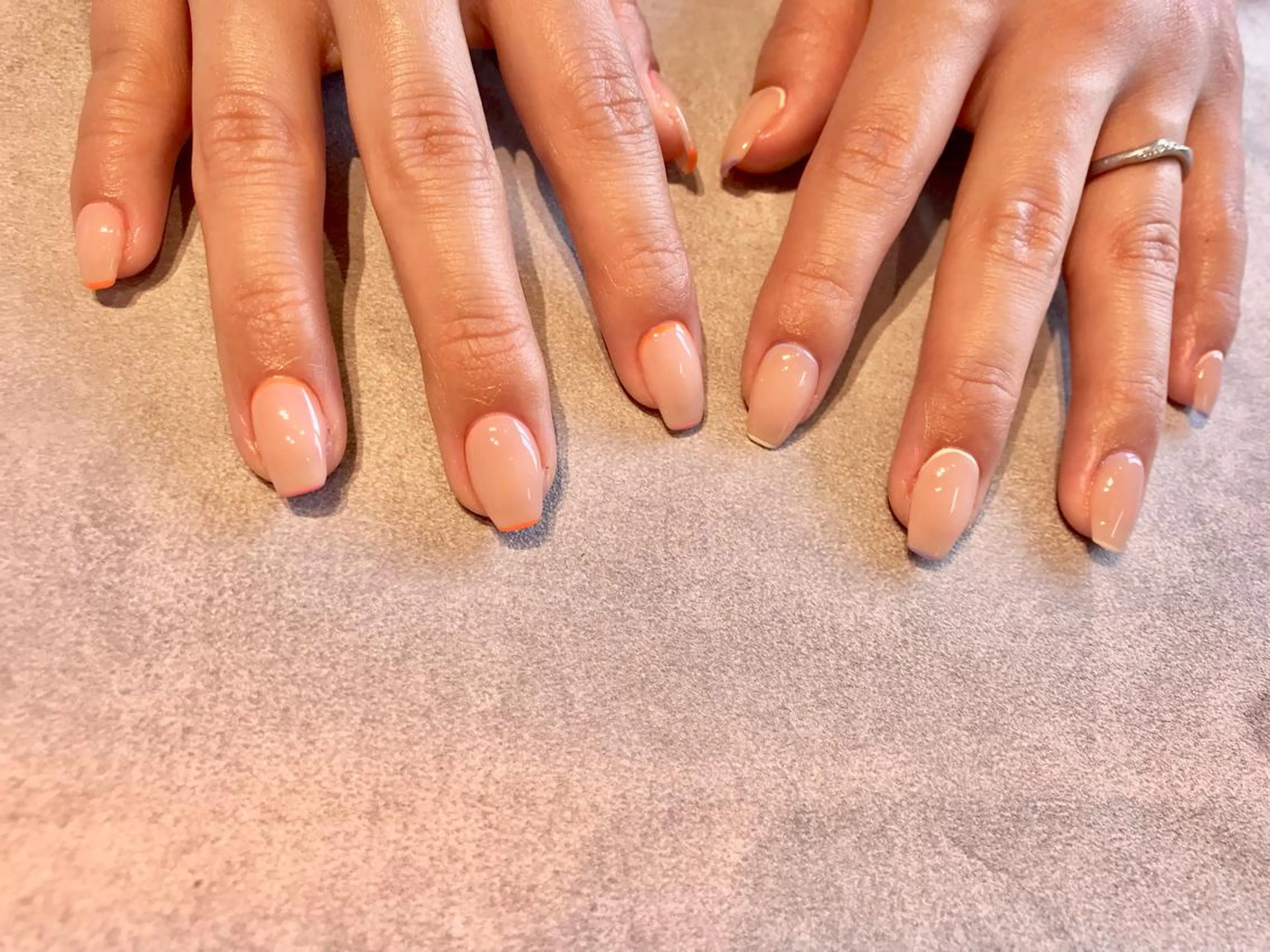 ネイル フレンチネイル ハンドネイル Baden Nail ﾊﾞ-ﾃﾞﾝ ﾈｲﾙのネイルデザイン