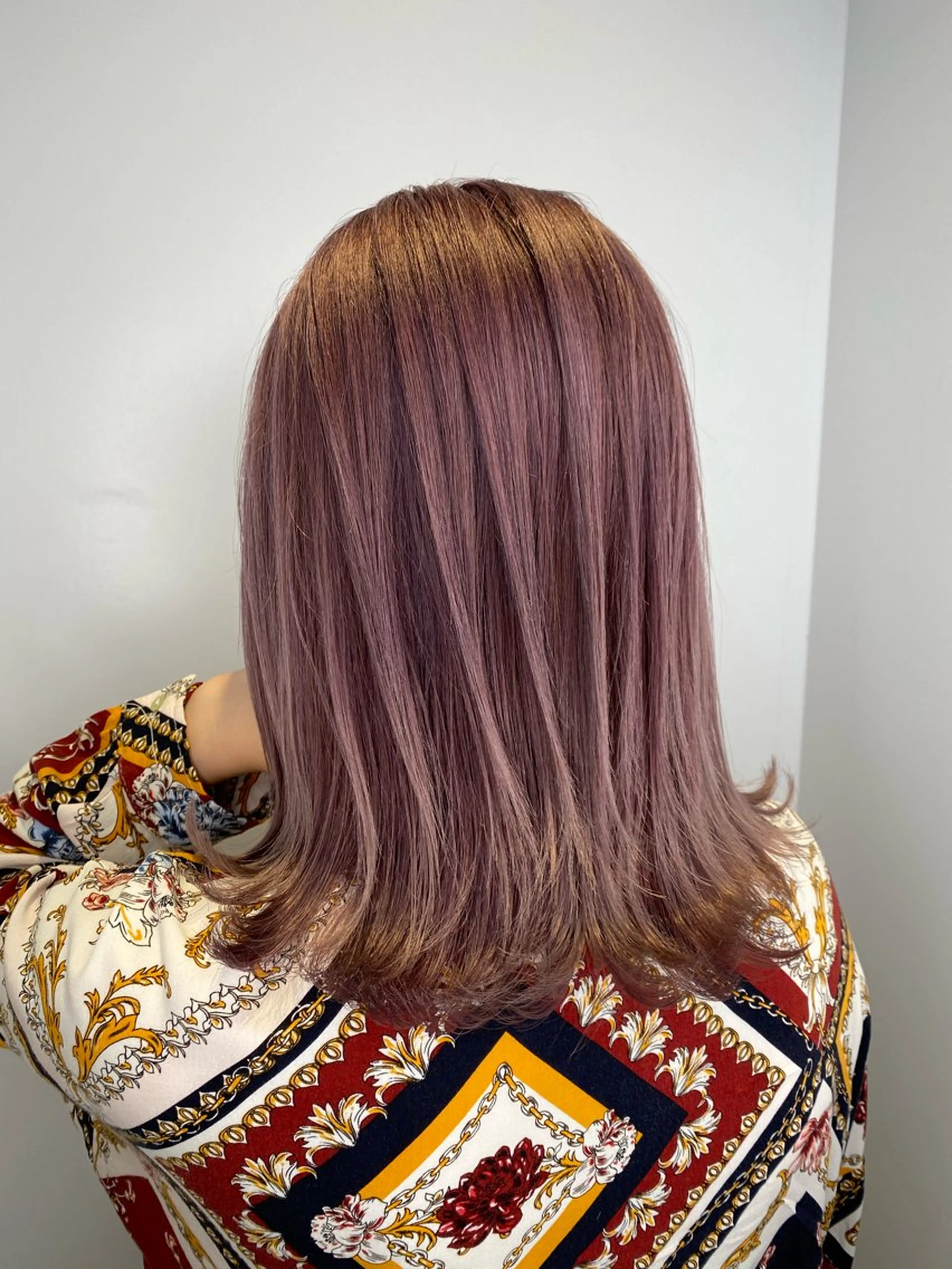 ロング カラー 愛されハイトーン 🍓YURINAのヘアスタイル