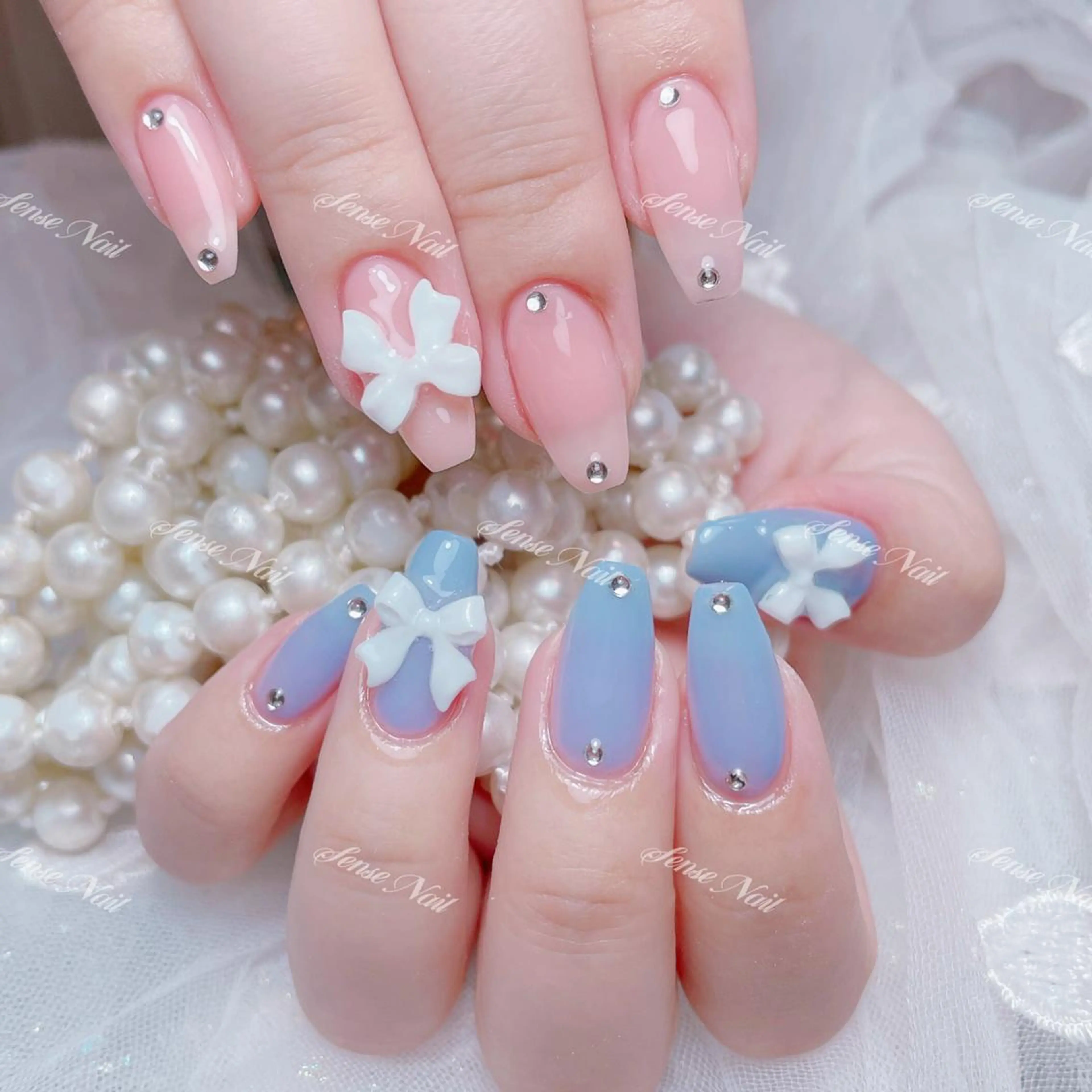 ネイル ハンドネイル Bunny 🐰のネイルデザイン